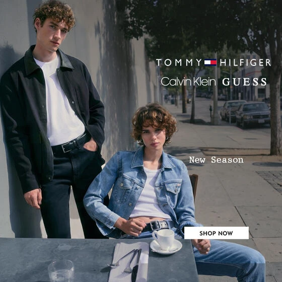 Calvin Klein, Tommy Hilfiger,Guess