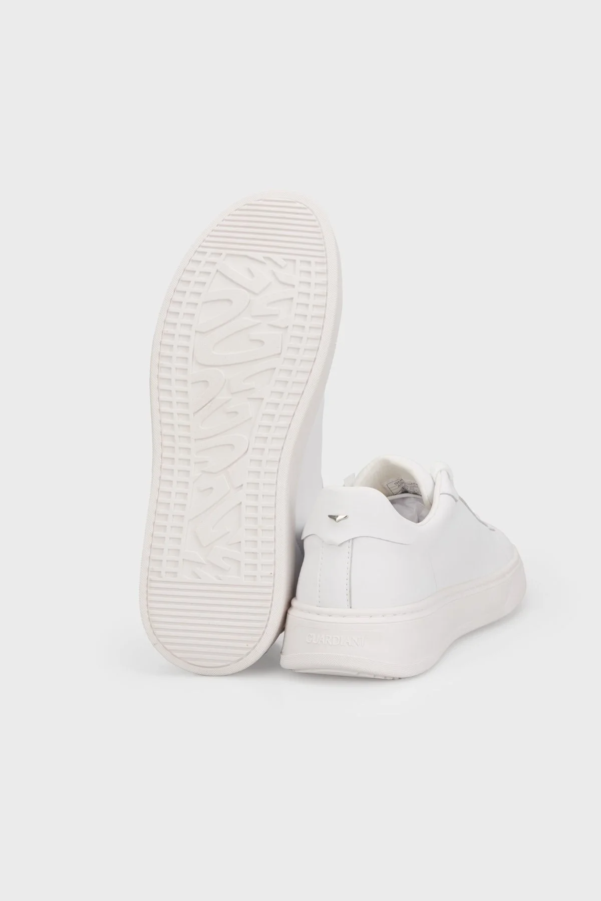 Alberto Guardiani Deri Sneaker Erkek Ayakkabı AGM023004C BEYAZ - 4