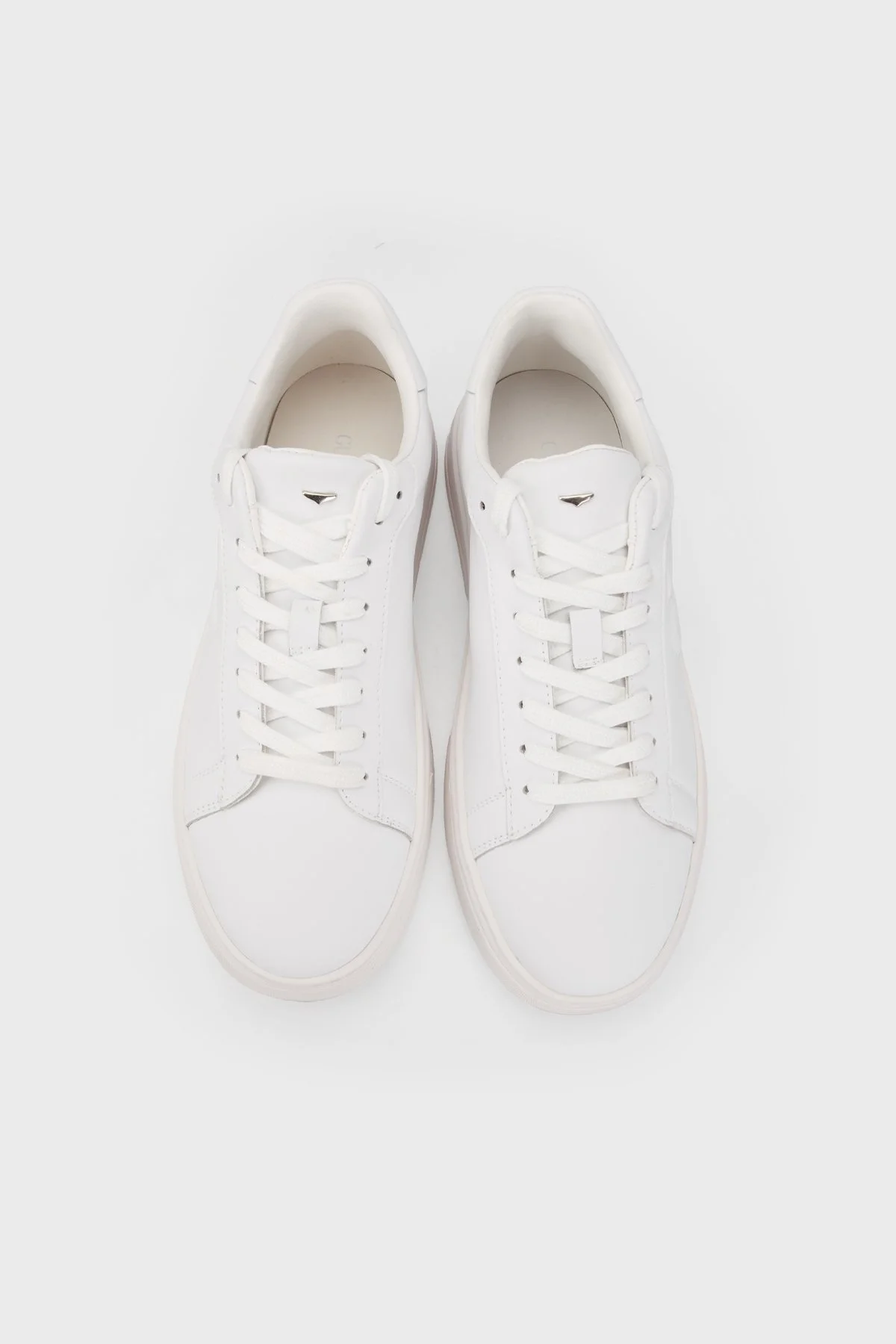 Alberto Guardiani Deri Sneaker Erkek Ayakkabı AGM023004C BEYAZ - 5