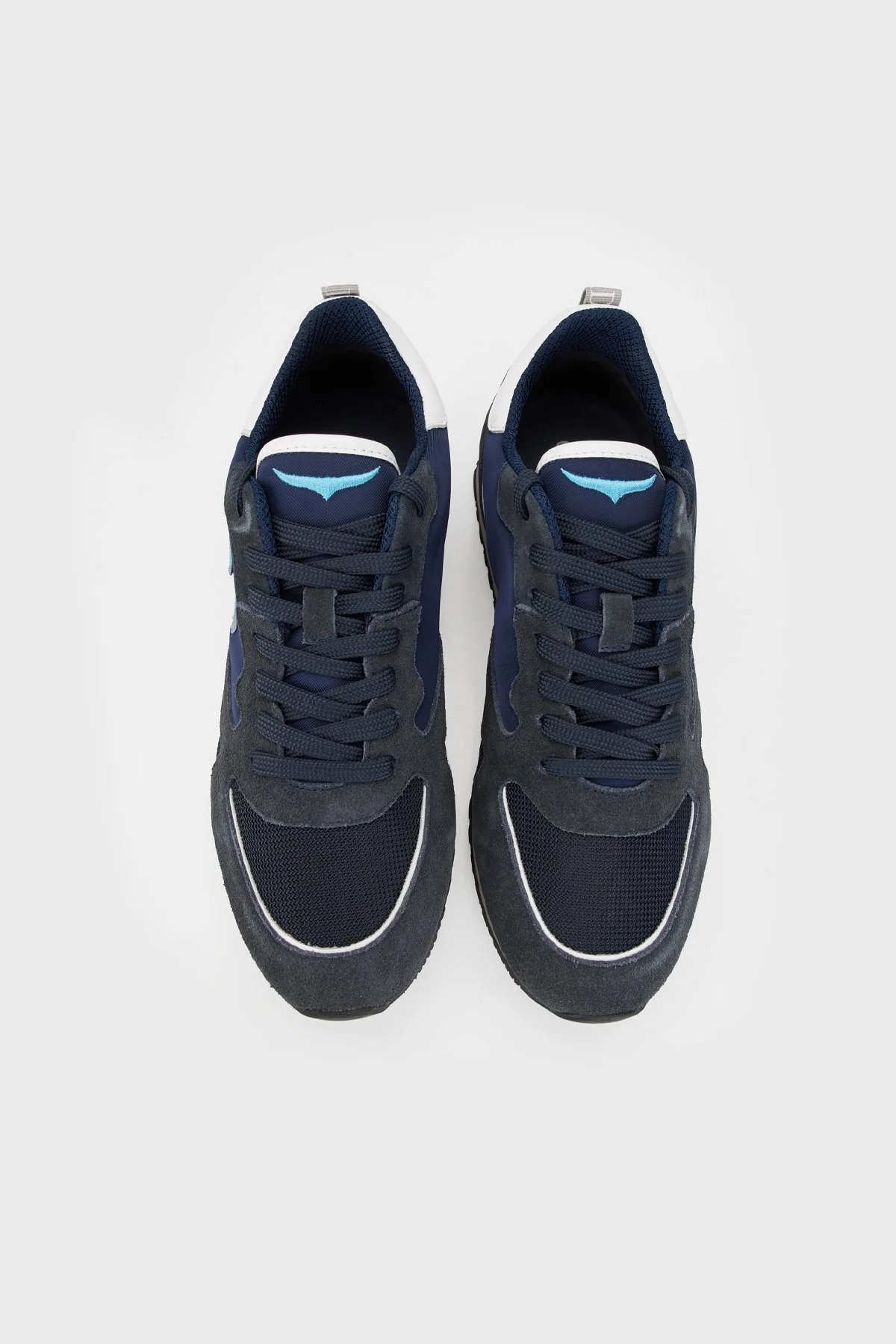 Alberto Guardiani Süet Sneaker Erkek Ayakkabı AGM009811 LACİVERT - 5