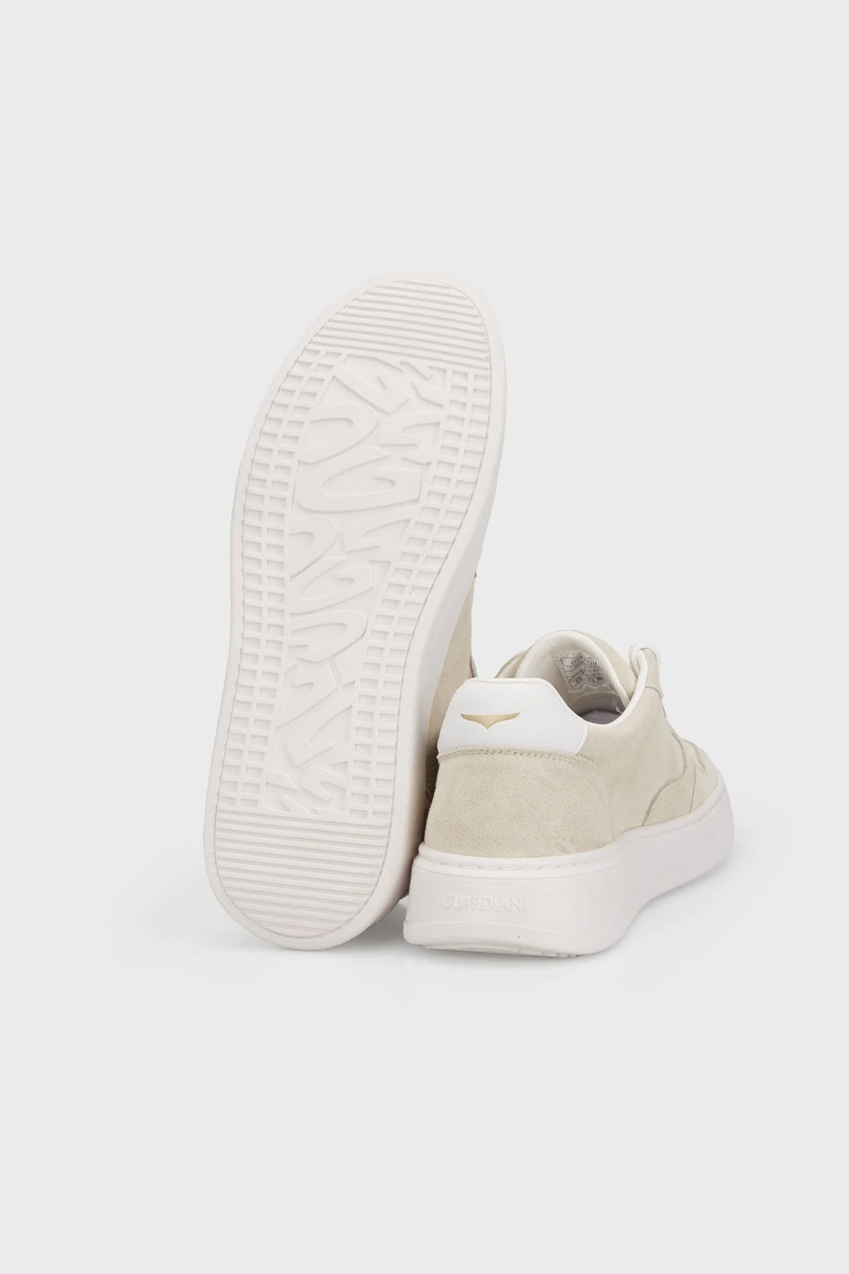 Alberto Guardiani Süet Sneaker Erkek Ayakkabı AGM315701 BEJ - 4