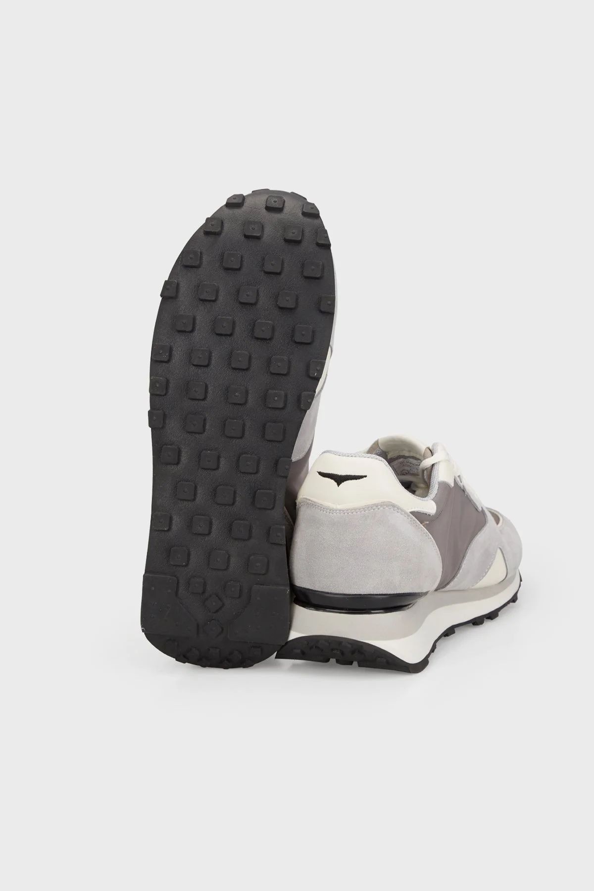 Alberto Guardiani Süet Sneaker Erkek Ayakkabı AGM316103 GRİ - 4