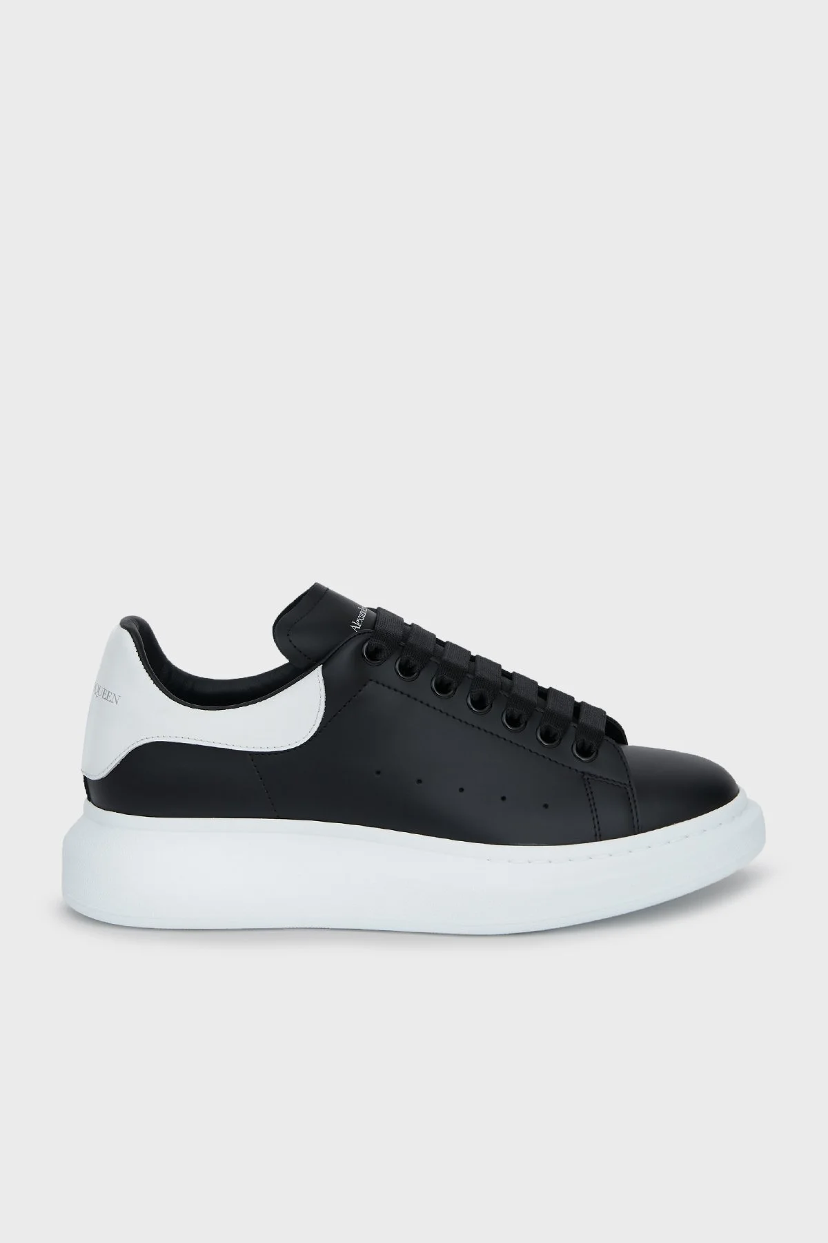 Mcqueen % 100 Deri Erkek Ayakkabı 553680WHGP5 1070 SİYAH-BEYAZ - 6