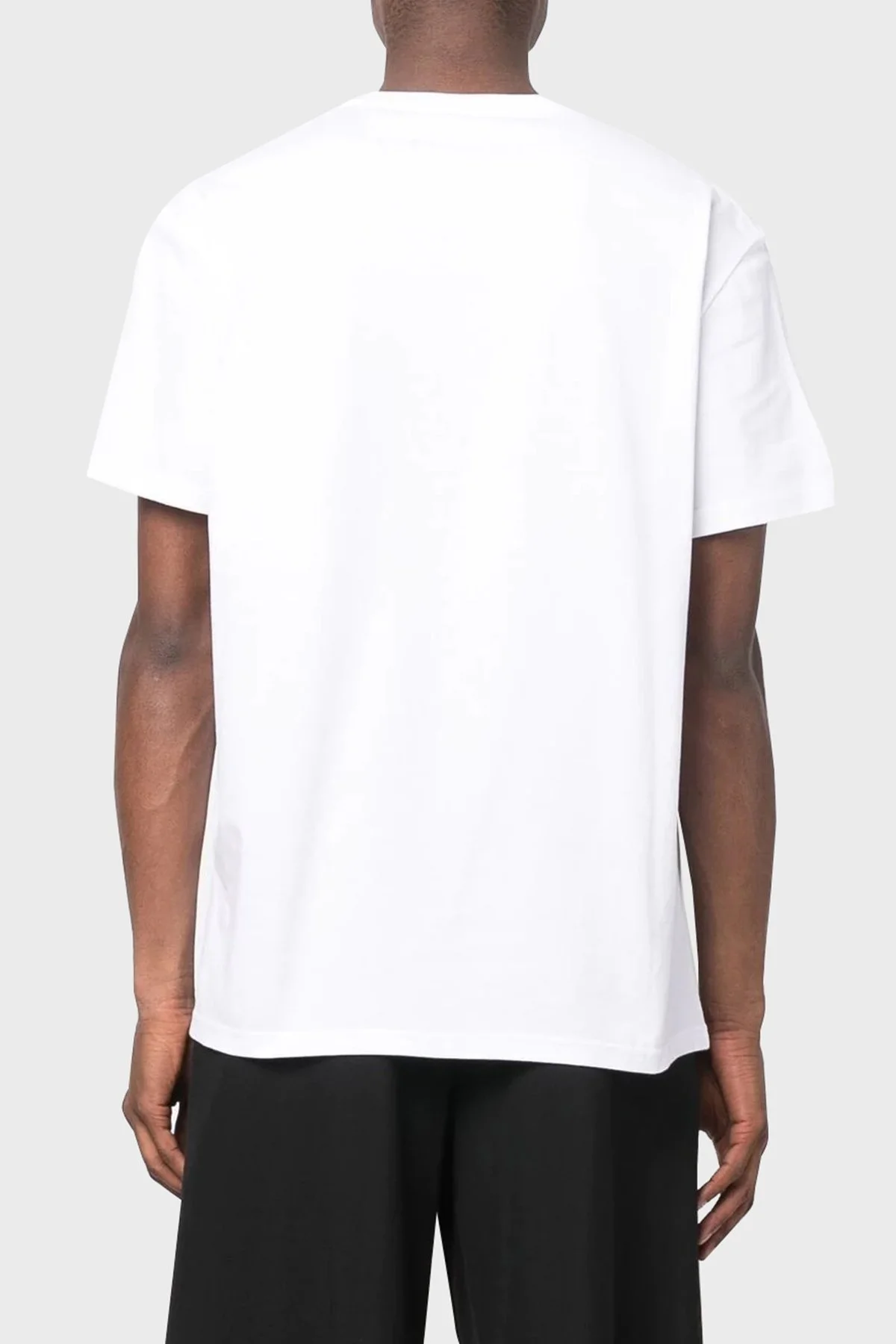 Mcqueen Baskılı Pamuklu Bisiklet Yaka Regular Fit Erkek T Shirt 622104QTZ57 0900 BEYAZ - 9