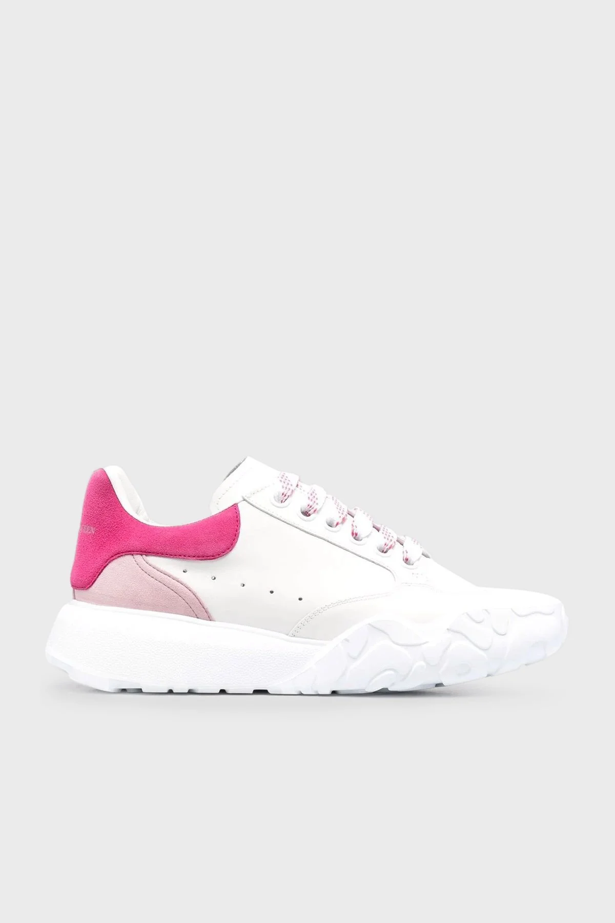 Alexander Mcqueen Hakiki Deri Sneaker Bayan Ayakkabı 633915WIA9D 9827 BEYAZ - 1