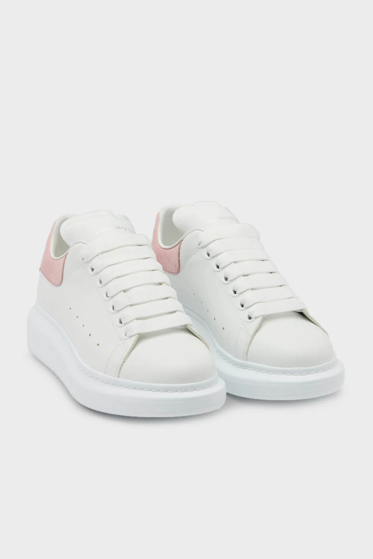 Mcqueen Hakiki Deri Sneaker Kadın Ayakkabı 718233WIEE6 8742 BEYAZ - 2