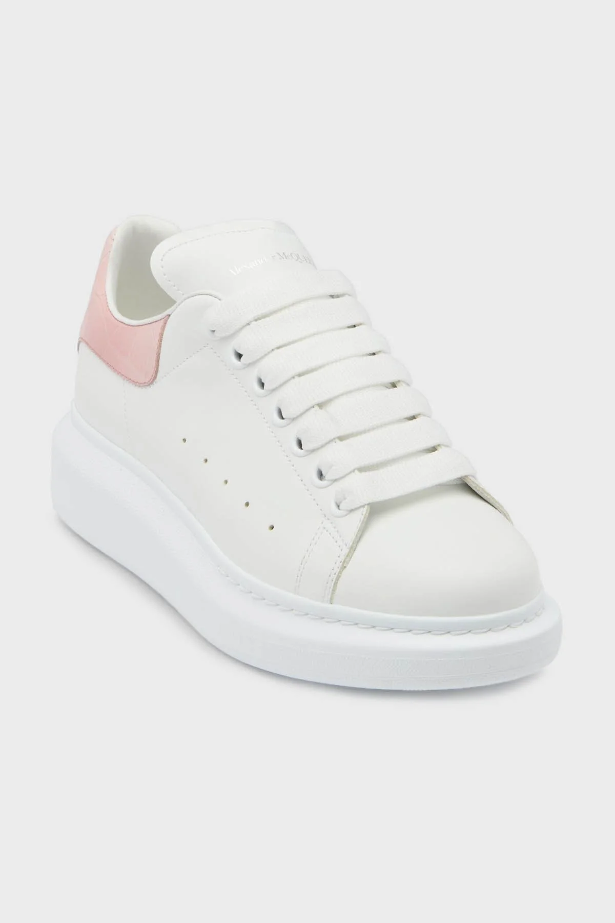Mcqueen Hakiki Deri Sneaker Kadın Ayakkabı 718233WIEE6 8742 BEYAZ - 3