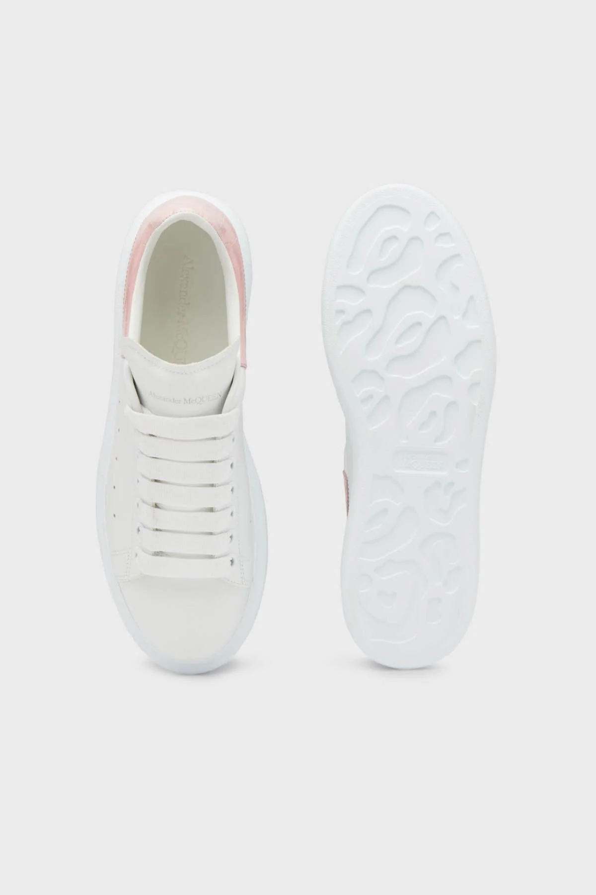 Mcqueen Hakiki Deri Sneaker Kadın Ayakkabı 718233WIEE6 8742 BEYAZ - 4