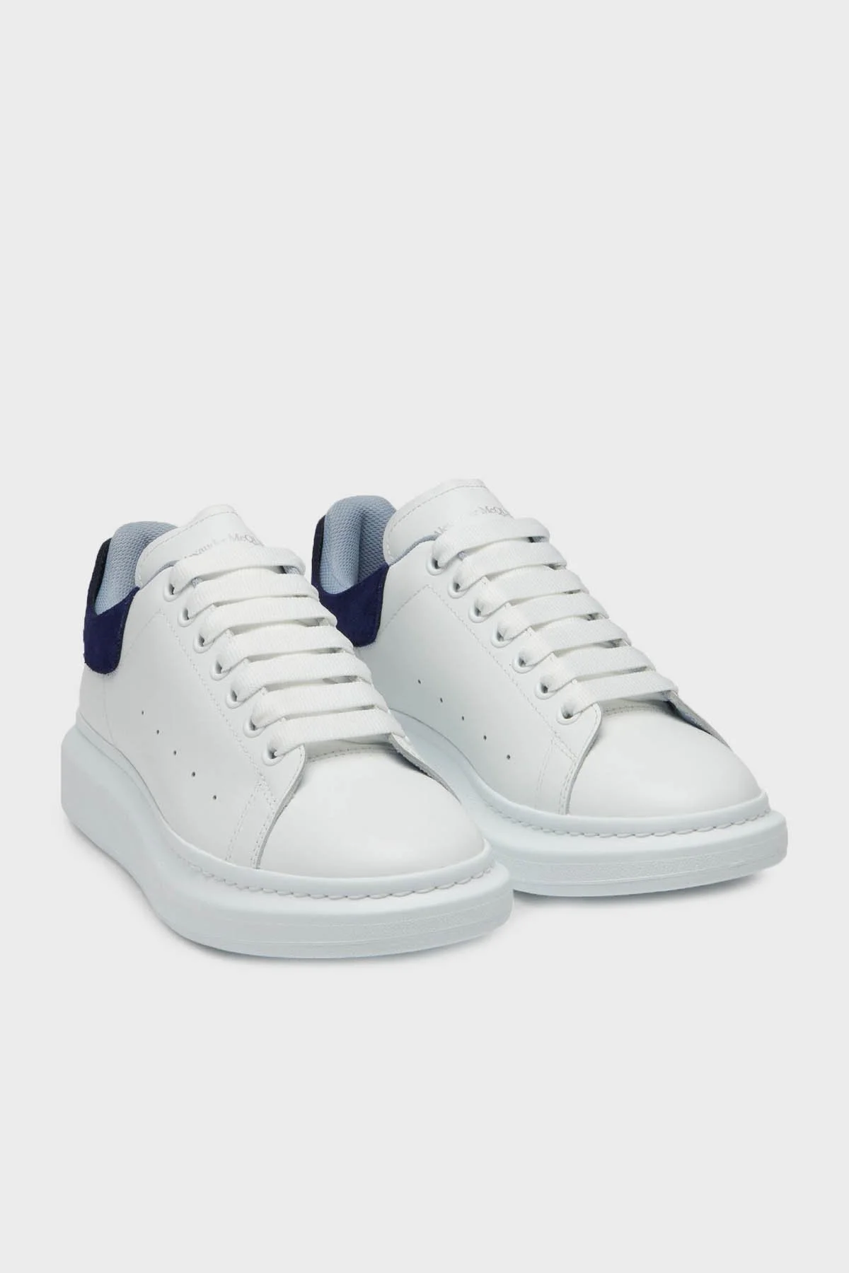 Alexander Mcqueen Hakiki Deri Sneaker Erkek Ayakkabı 705060WIE9A 8727 BEYAZ - 2