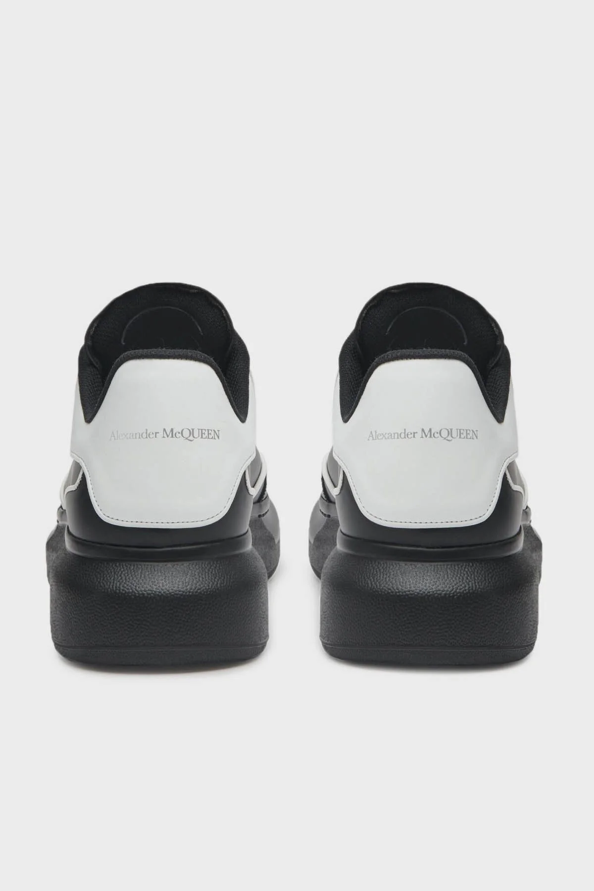 Alexander Mcqueen Hakiki Deri Sneaker Erkek Ayakkabı 777300WHJE5 1070 SİYAH - 3