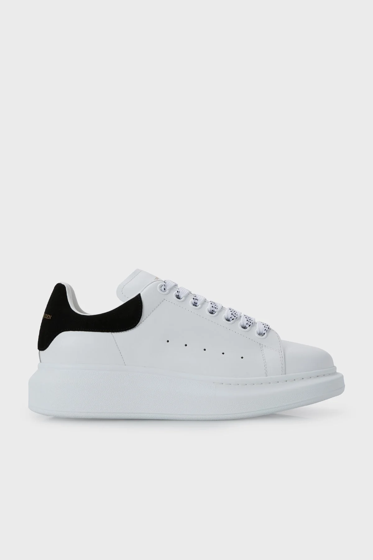 Mcqueen Logolu Hakiki Deri Sneaker Kadın Ayakkabı 553770WHGP7 9061 BEYAZ-SİYAH - 1