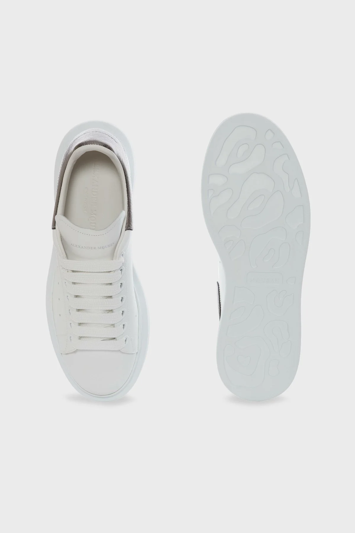 Mcqueen Logolu Sneaker Kadın Ayakkabı 553770WHFBU 9042 BEYAZ - 4