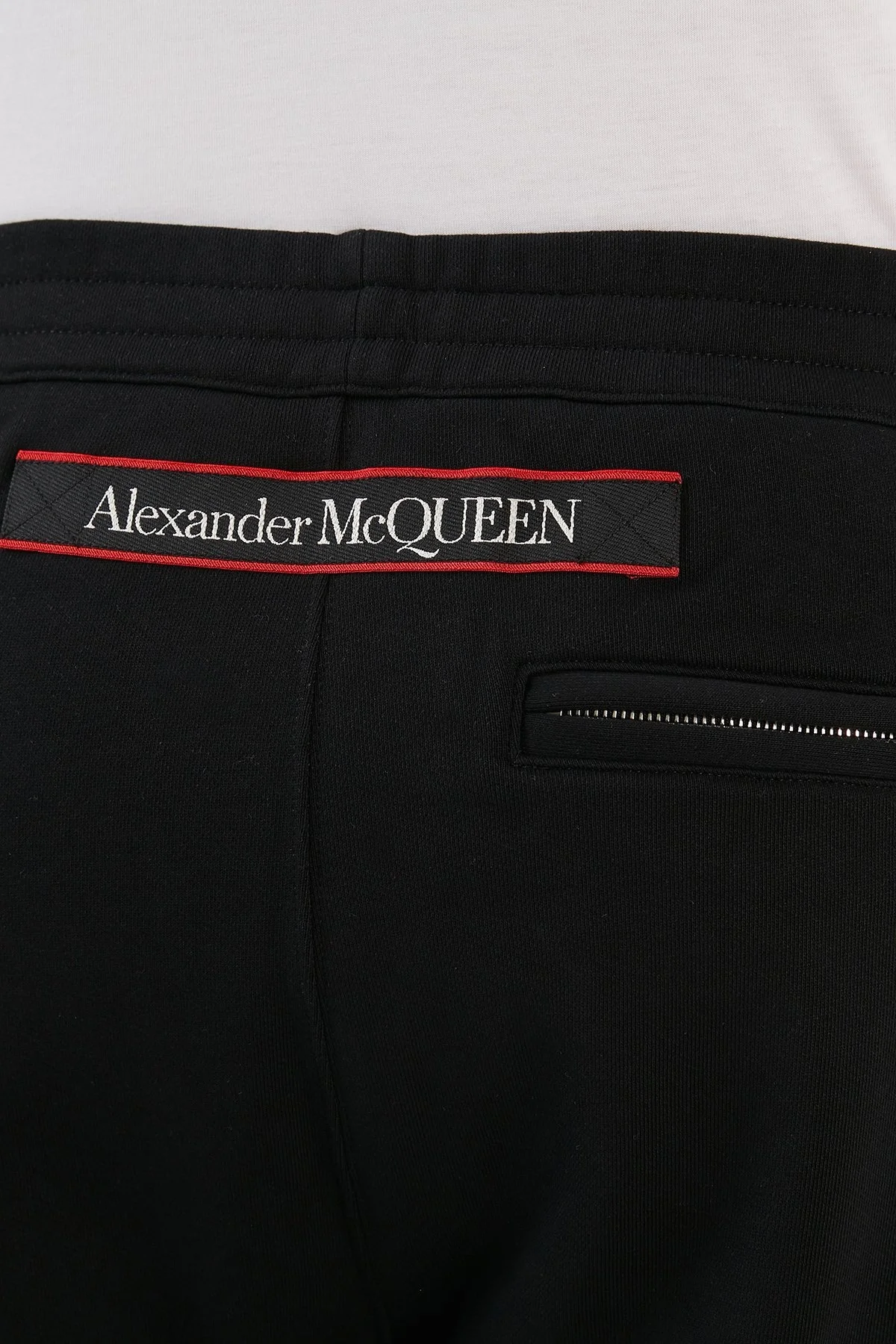 Mcqueen Pamuklu Cepli Jogger Erkek Pantolon 642664QRX75 0901 SİYAH - 14