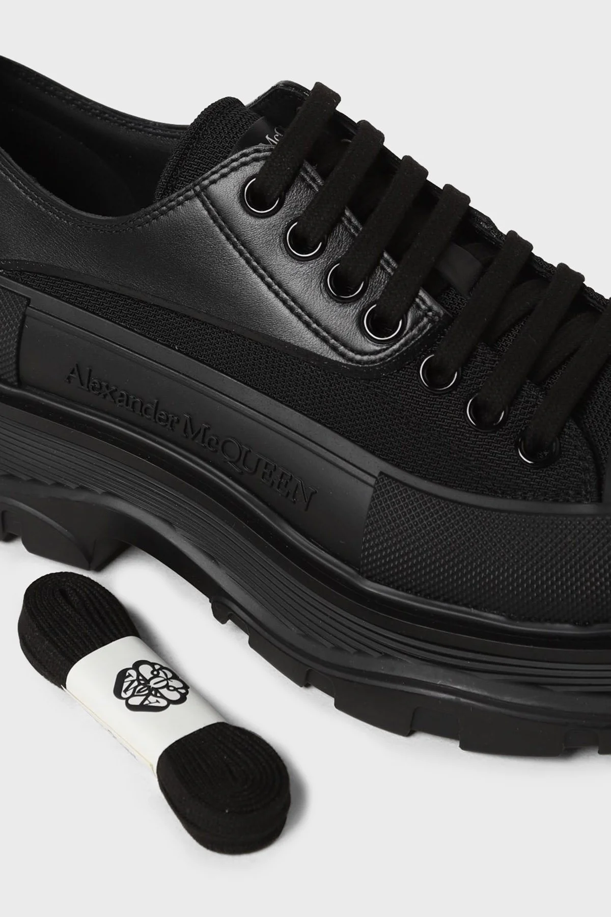 Alexander Mcqueen Sneaker Erkek Ayakkabı 794524 WHZ6X 1320 SİYAH - 4