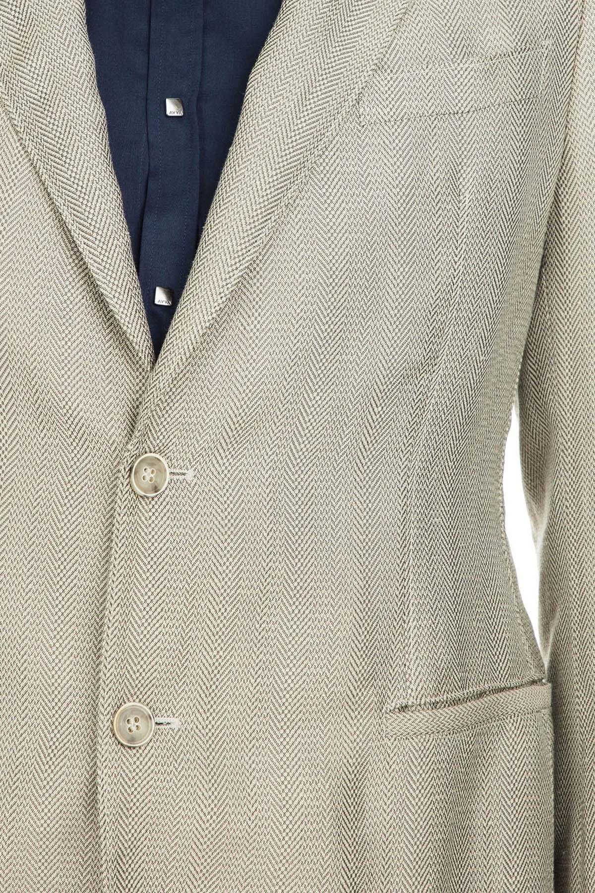 Armani Collezioni Regular Fit Düğmeli Tek Yırtmaçlı Erkek Ceket ZOX1751P0111 GRİ - 12