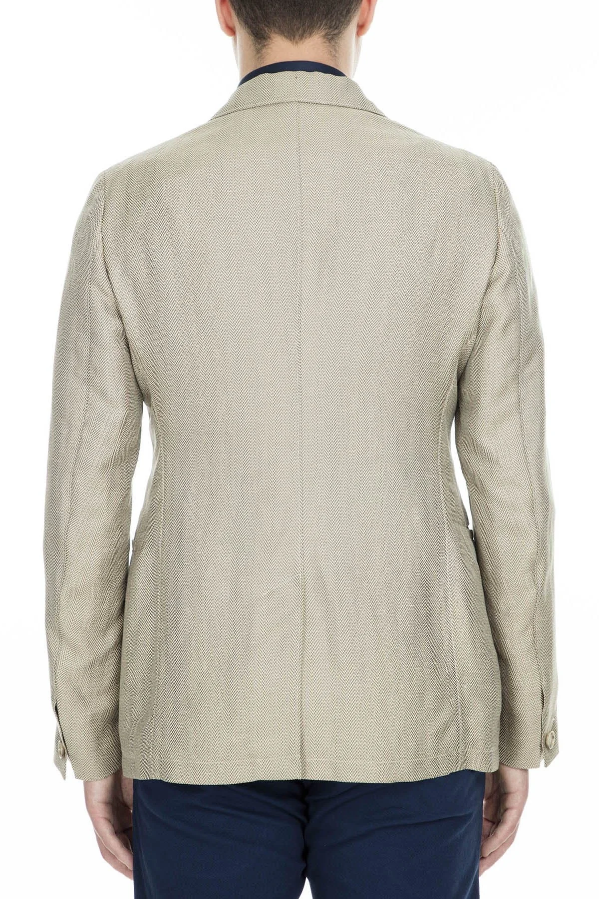 Armani Collezioni Regular Fit Düğmeli Tek Yırtmaçlı Erkek Ceket ZOX1751P0111 GRİ - 13