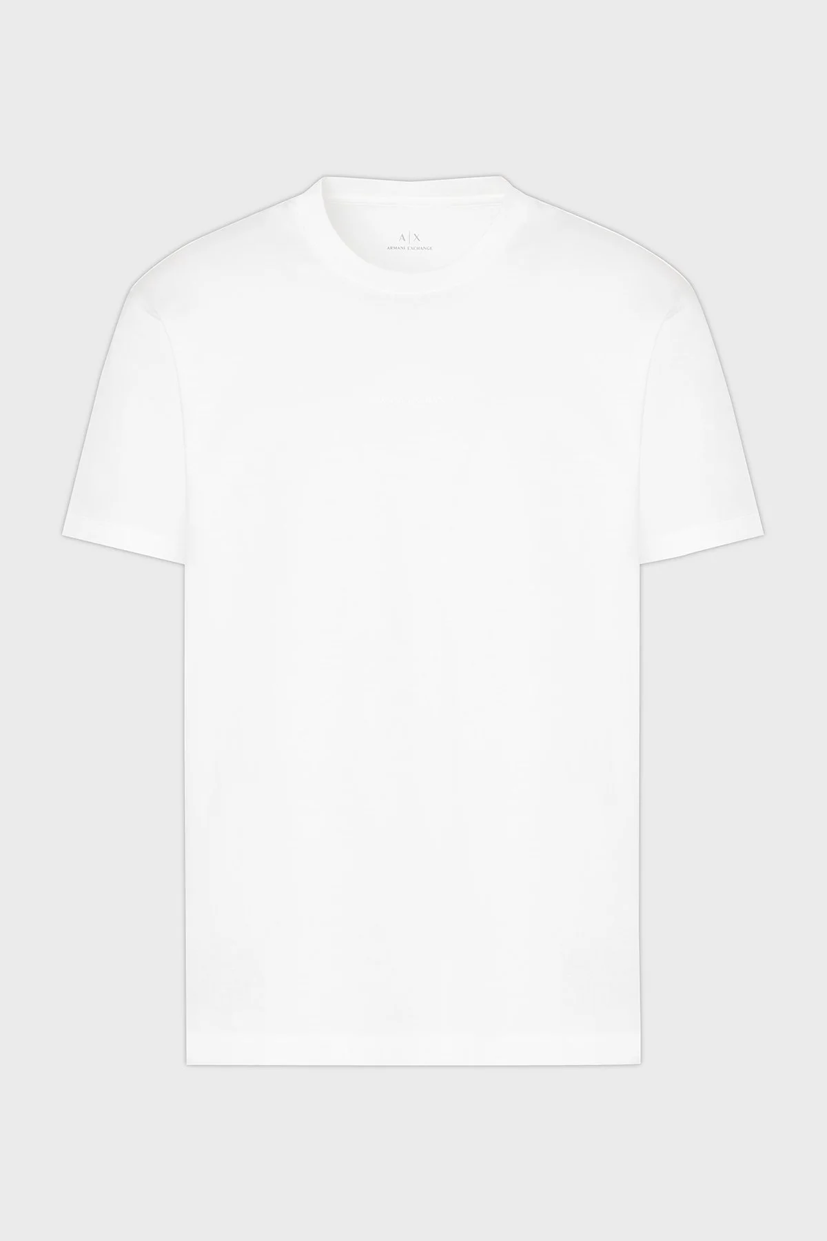 Armani Exchage % 100 Pamuk Regular Fit Sıfır Yaka Erkek T Shirt XM000533 AF10364 U0009 BEYAZ - 10