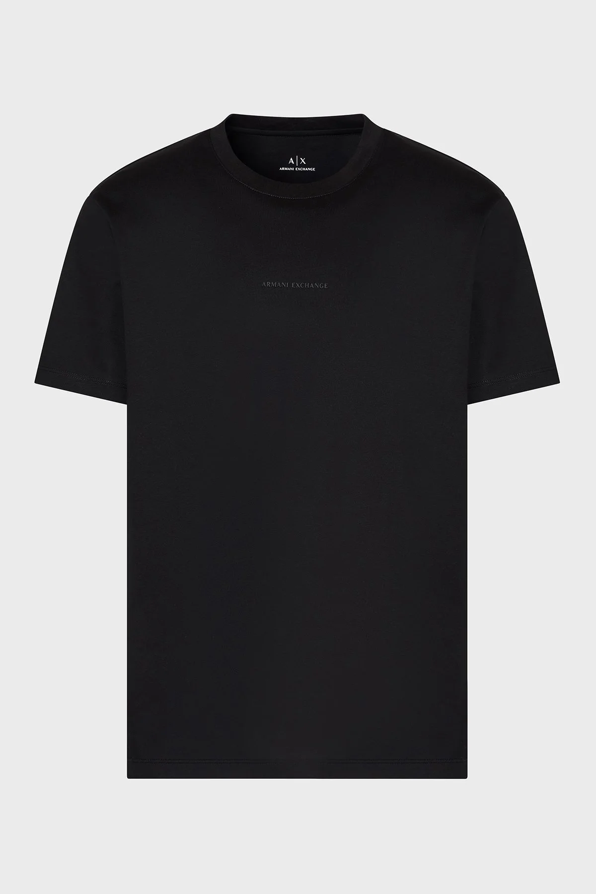 Armani Exchage % 100 Pamuk Regular Fit Sıfır Yaka Erkek T Shirt XM000533 AF10364 UC001 SİYAH - 10