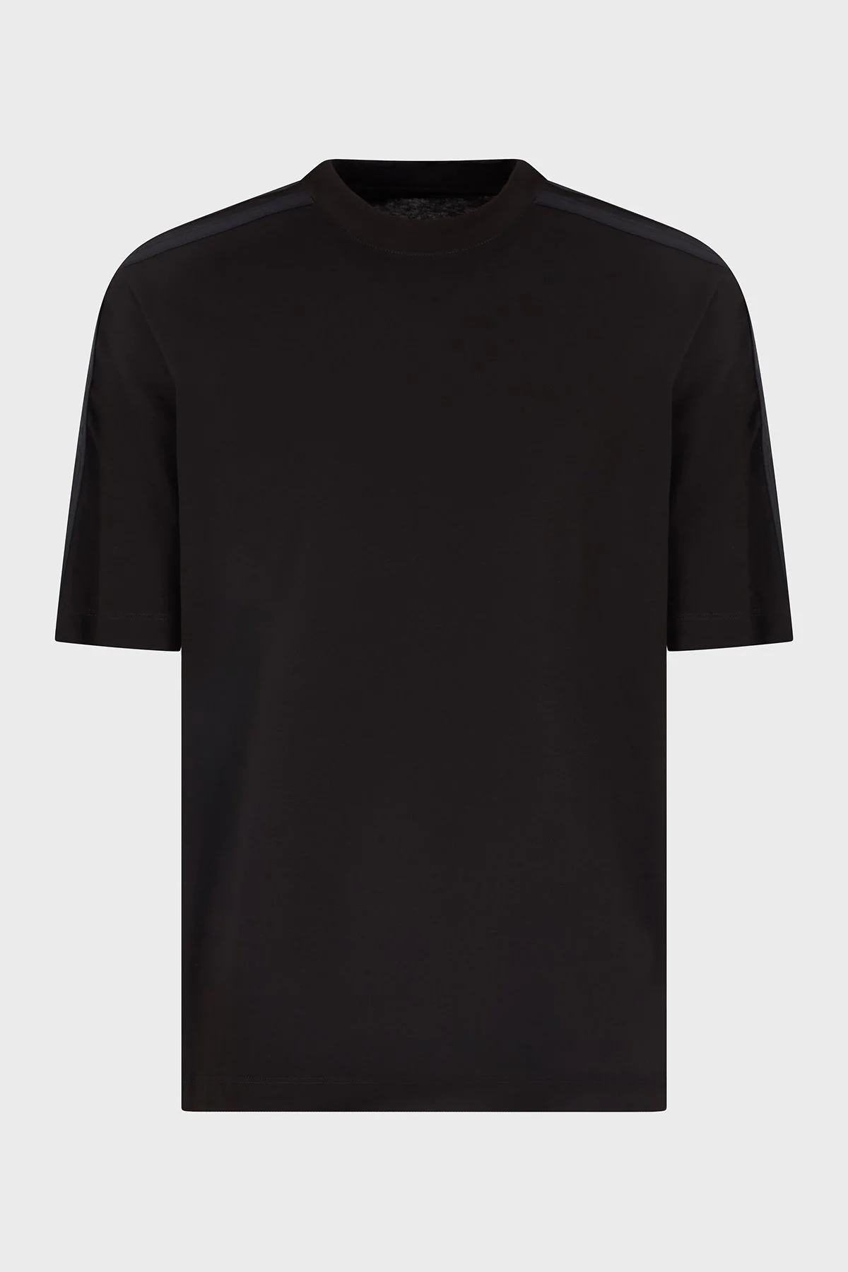 Armani Exchage Logolu % 100 Pamuk Regular Fit Bisiklet Yaka Erkek T Shirt XM000322 AF10361 UC001 SİYAH - 10