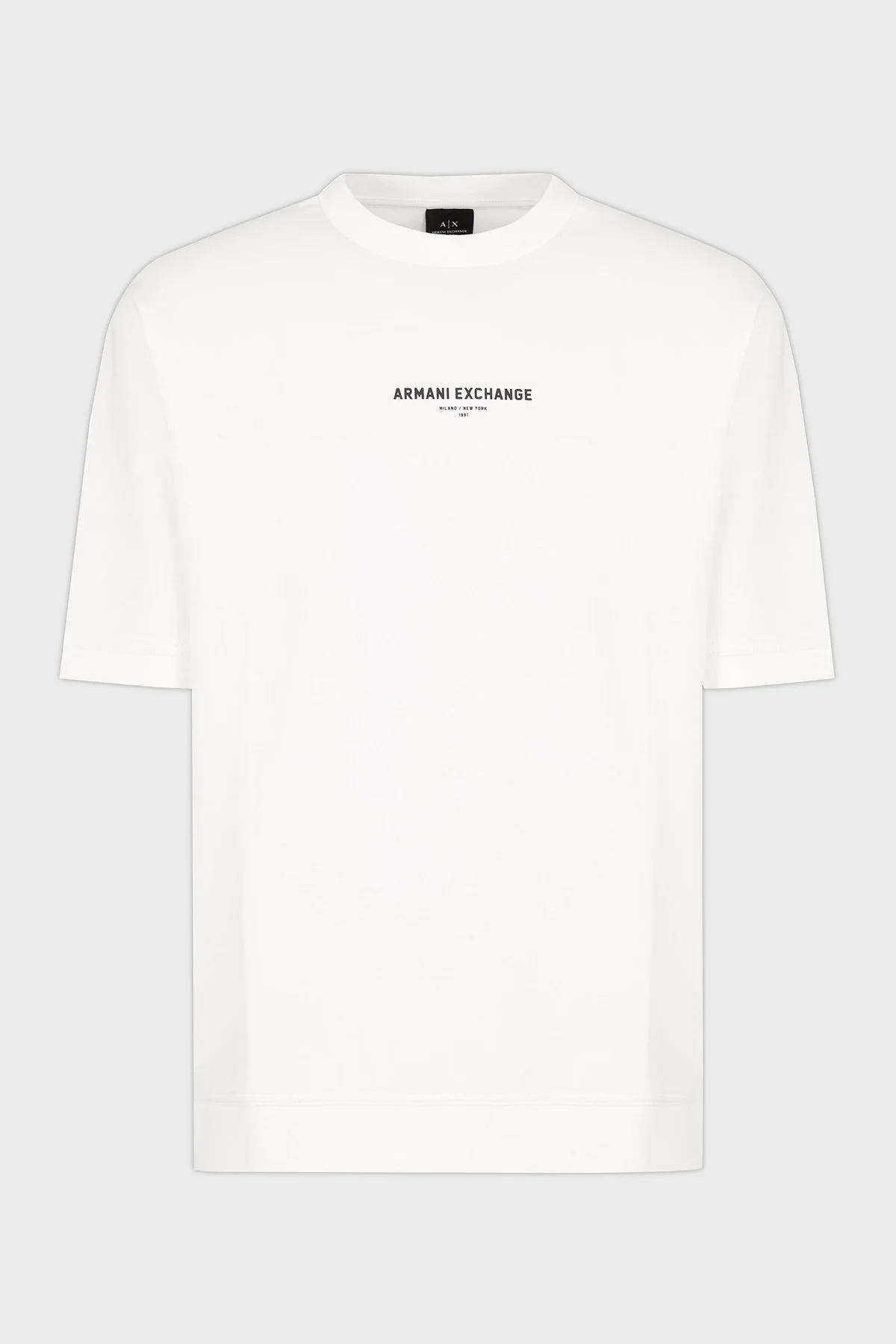 Armani Exchage Streç Pamuklu Regular Fit Bisiklet Yaka Erkek T Shirt XM000290 AF10818 U0009 BEYAZ - 10