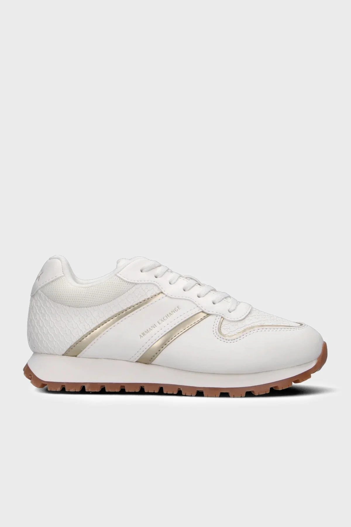 Armani Exchang Logolu Sneaker Kadın Ayakkabı XW002795 AF23061 MZ128 BEYAZ - 1