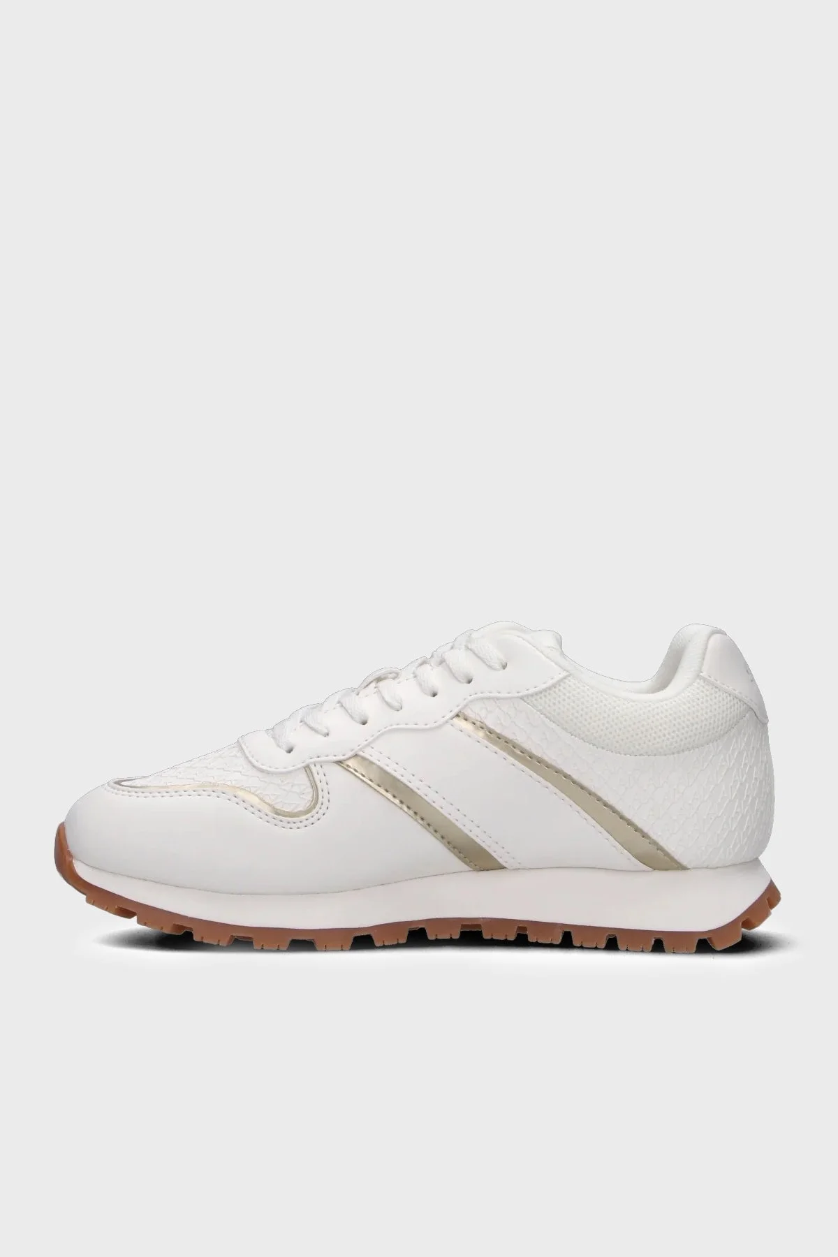 Armani Exchang Logolu Sneaker Kadın Ayakkabı XW002795 AF23061 MZ128 BEYAZ - 3
