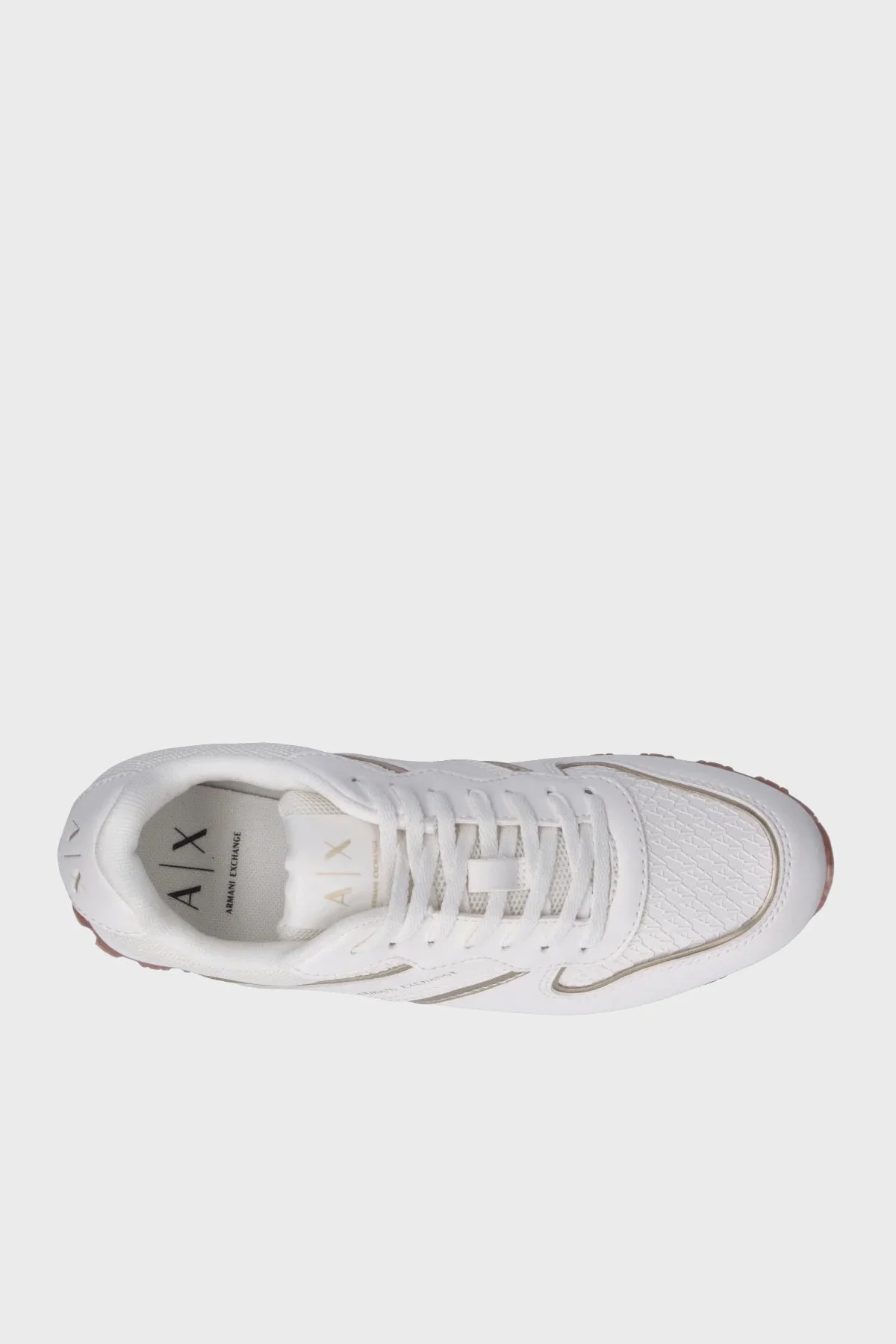 Armani Exchang Logolu Sneaker Kadın Ayakkabı XW002795 AF23061 MZ128 BEYAZ - 5