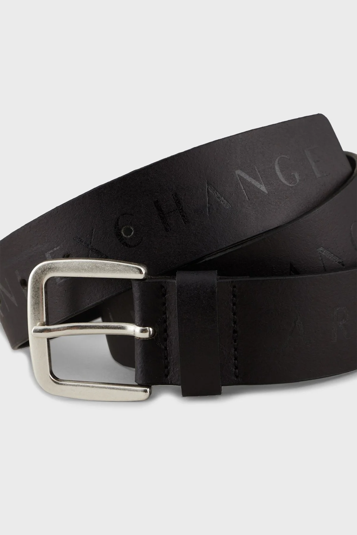 Armani Exchange % 100 Hakiki Deri Bayan Kemer 951185 CC529 14721 SİYAH - 2