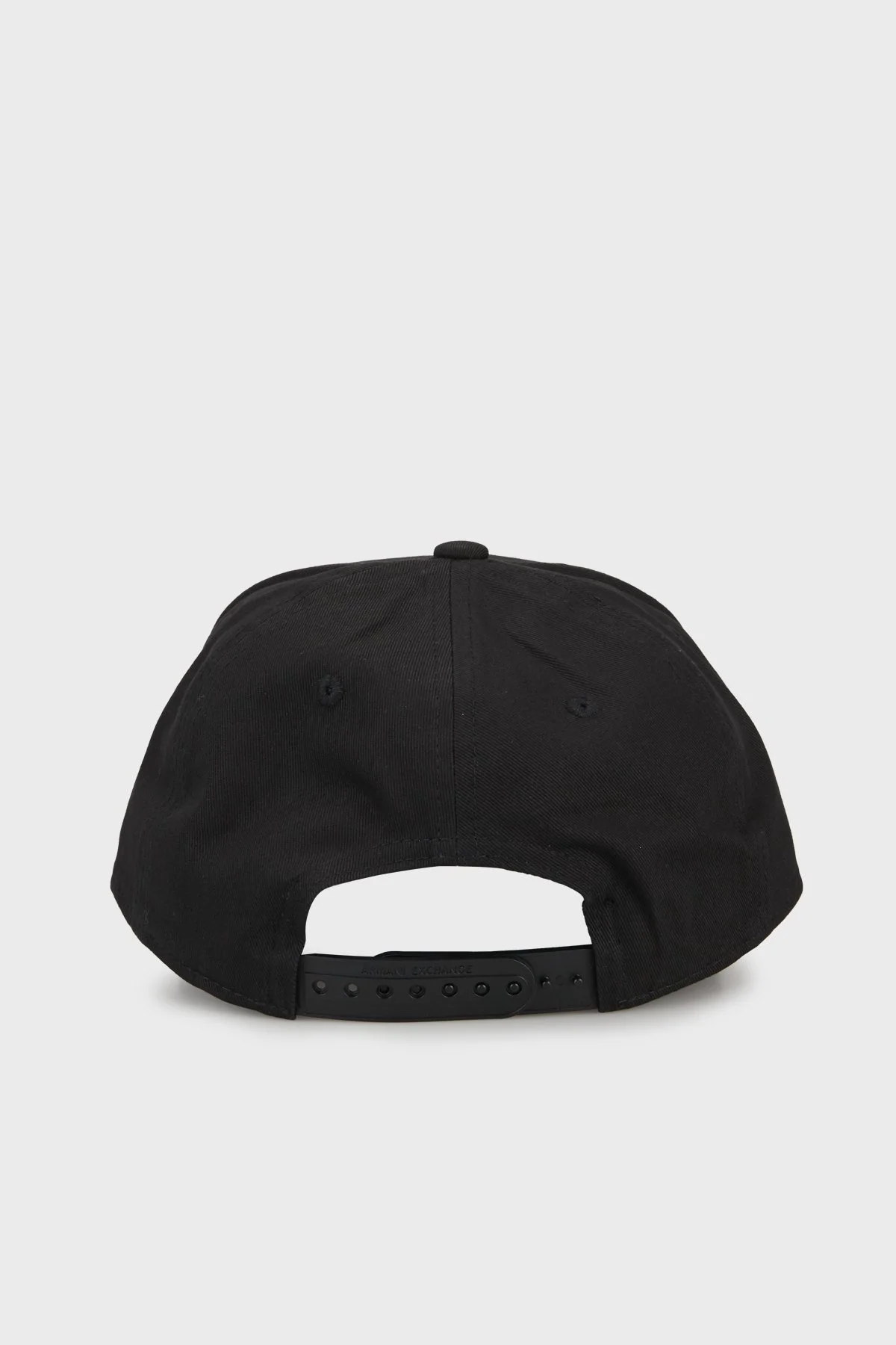 Armani Exchange % 100 pamuk Logolu Erkek Şapka XM002696 AF15502 MC024 Siyah Beyaz - 3