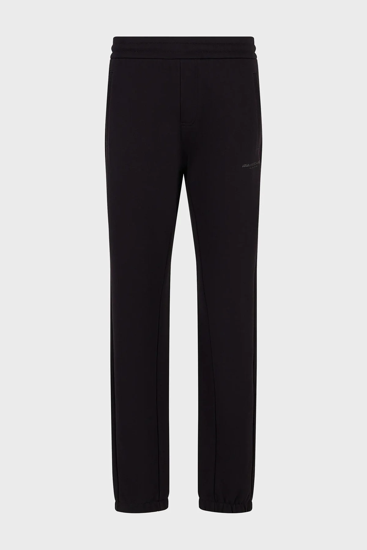 Armani Exchange % 100 Pamuk Regular Fit Cepli Spor Erkek Pantolon 6RZPLA ZJ4XZ 1200 SİYAH - 4