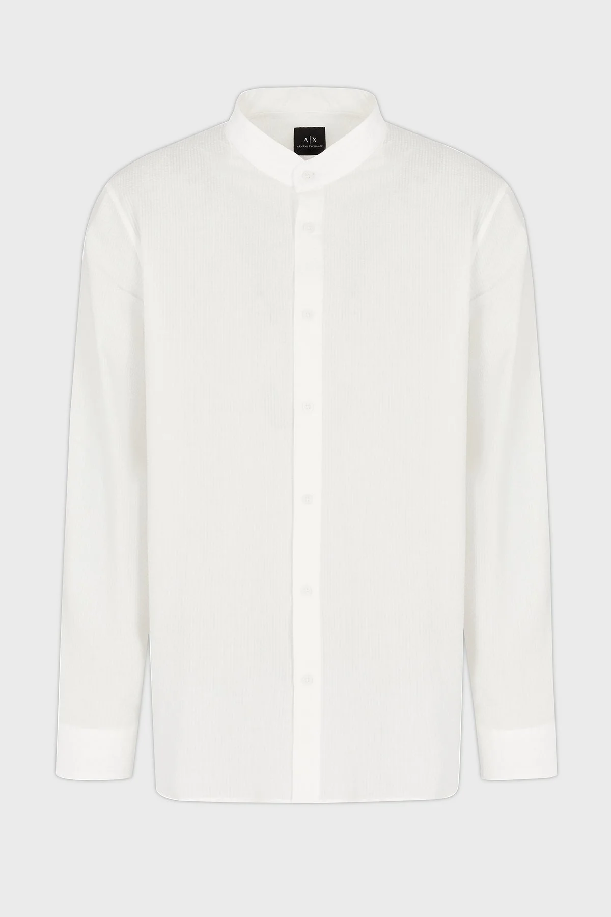 Armani Exchange % 100 Pamuk Regular Fit Erkek Gömlek XM000429 AF13141 U0009 BEYAZ - 10