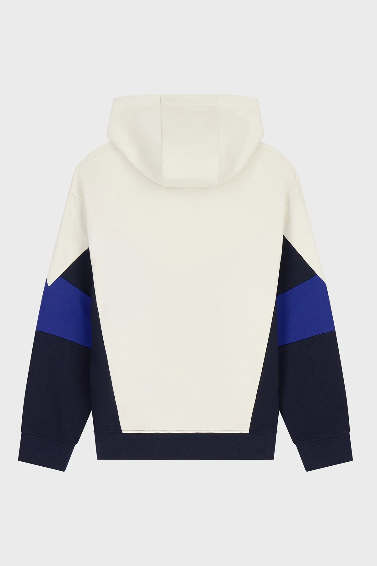 Armani Exchange % 100 Pamuk Regular Fit Kapüşonlu Erkek Sweat XM002963 AF20934 M0378 Beyaz-lacivert - 5