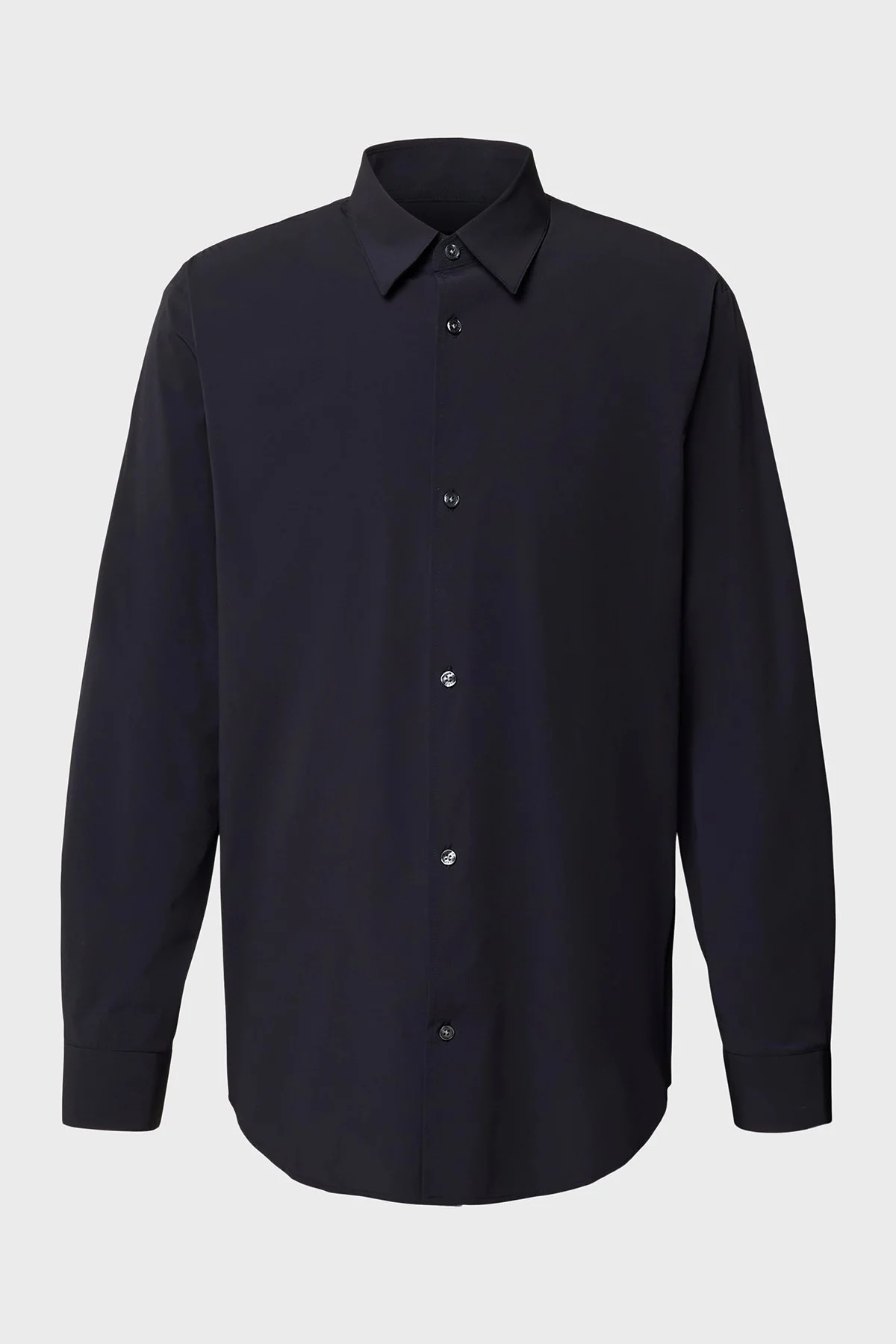 Armani Exchange % 100 Pamuk Regular Fit Klasik Yaka Erkek Gömlek XM001567 AF19193 UB101 LACİVERT - 5