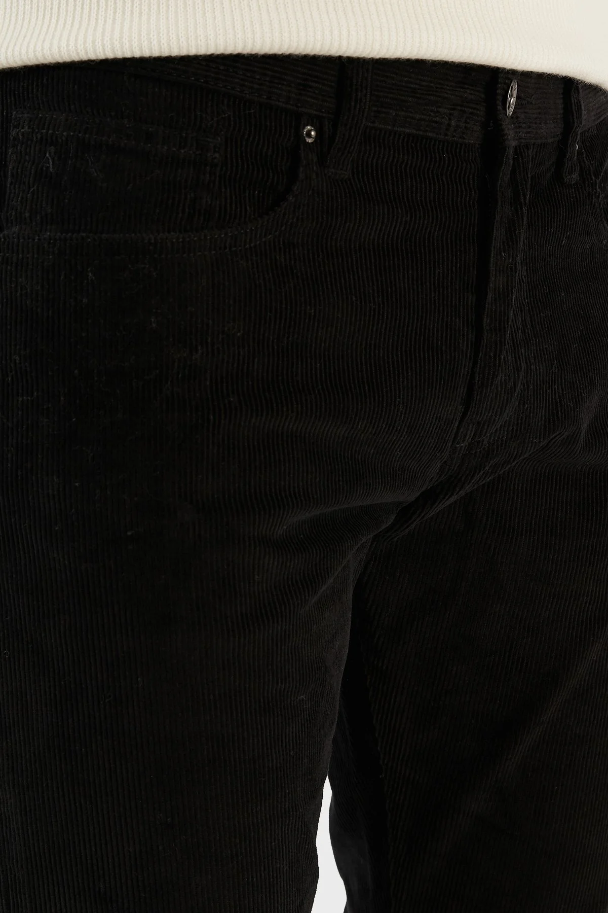 Armani Exchange % 100 Pamuk Slim Fit J13 Jeans Erkek Kot Pantolon 6LZJ13 ZNUHZ 1200 SİYAH - 5