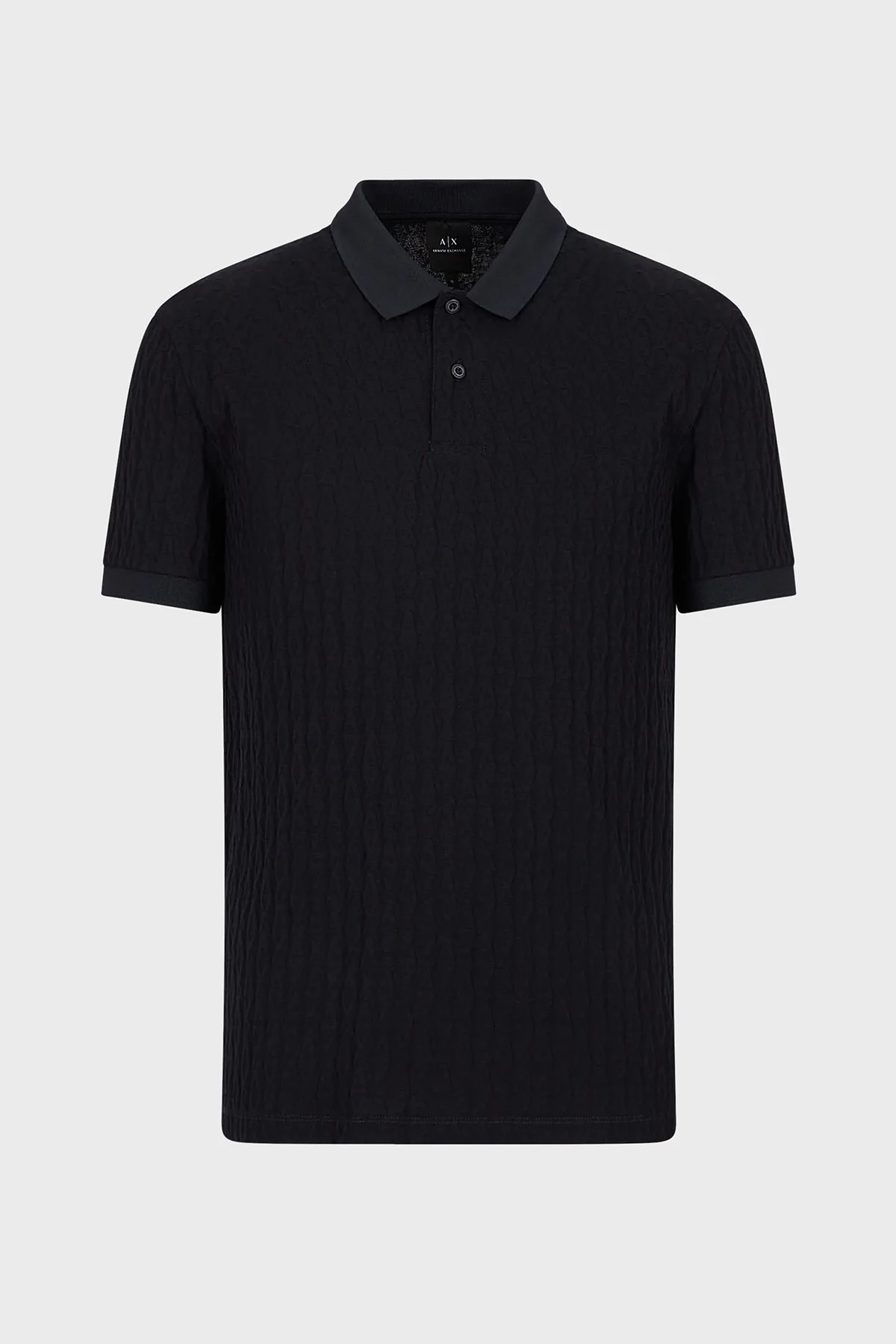 Armani Exchange % 100 Pamuklu Regular Fit Polo T Shirt Erkek Polo Yaka T Shirt 3RZFLA ZJ2ZZ 1583 LACİVERT - 4