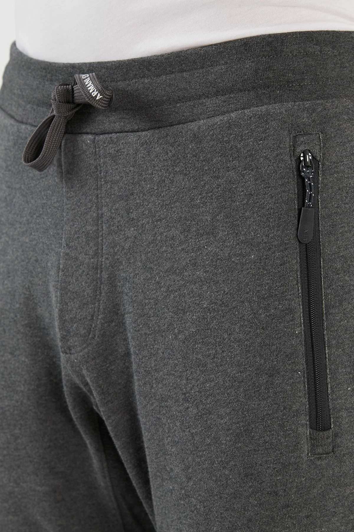 Armani Exchange % 100 Pamuklu Regular Fit Jogger Spor Erkek Pantolon 8NZP73 ZJKRZ 3909 ANTRASİT - 4