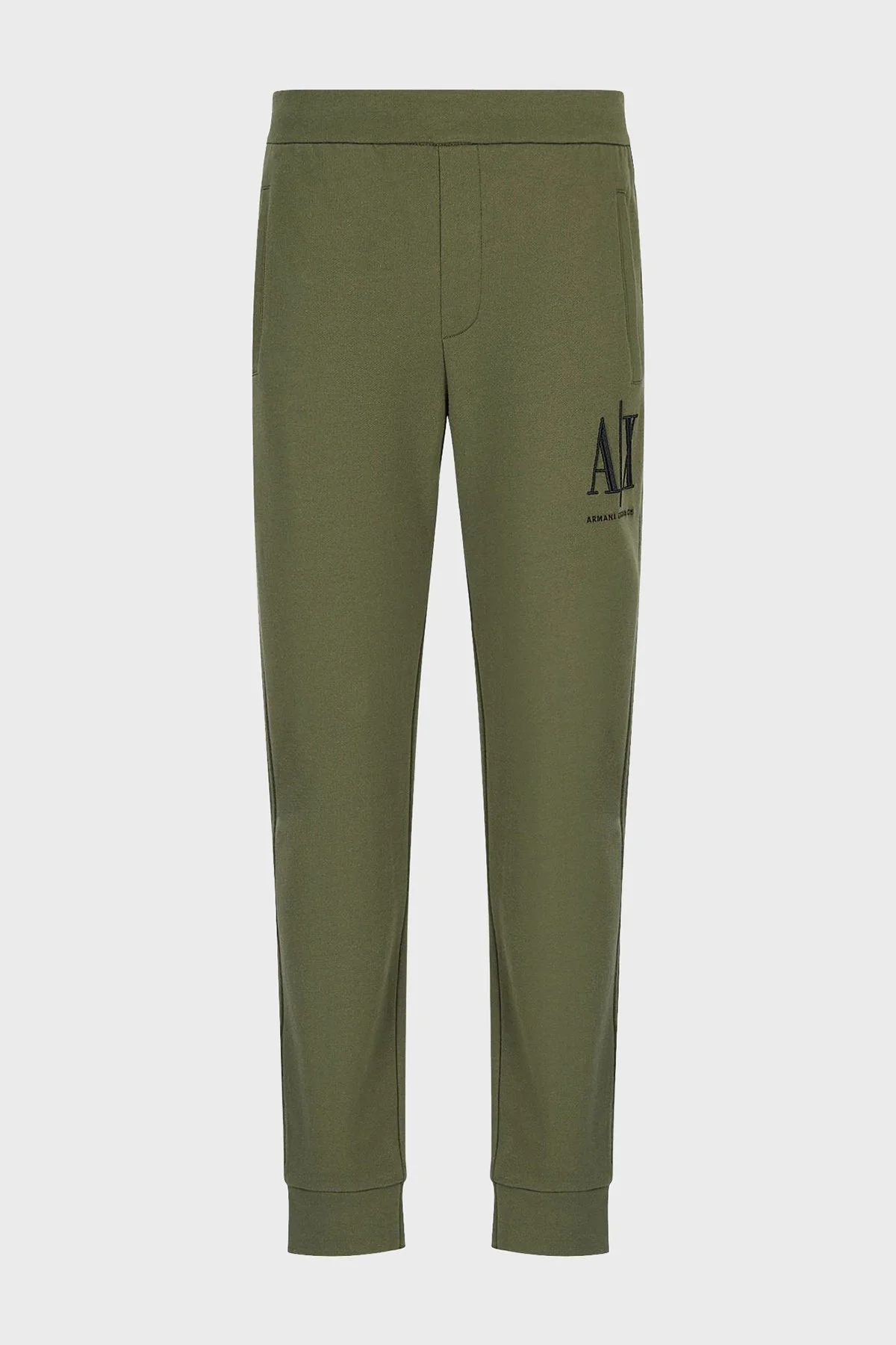 Armani Exchange % 100 Pamuklu Regular Fit Jogger Spor Erkek Pantolon 8NZPPA ZJ1ZZ 1871 HAKİ - 5
