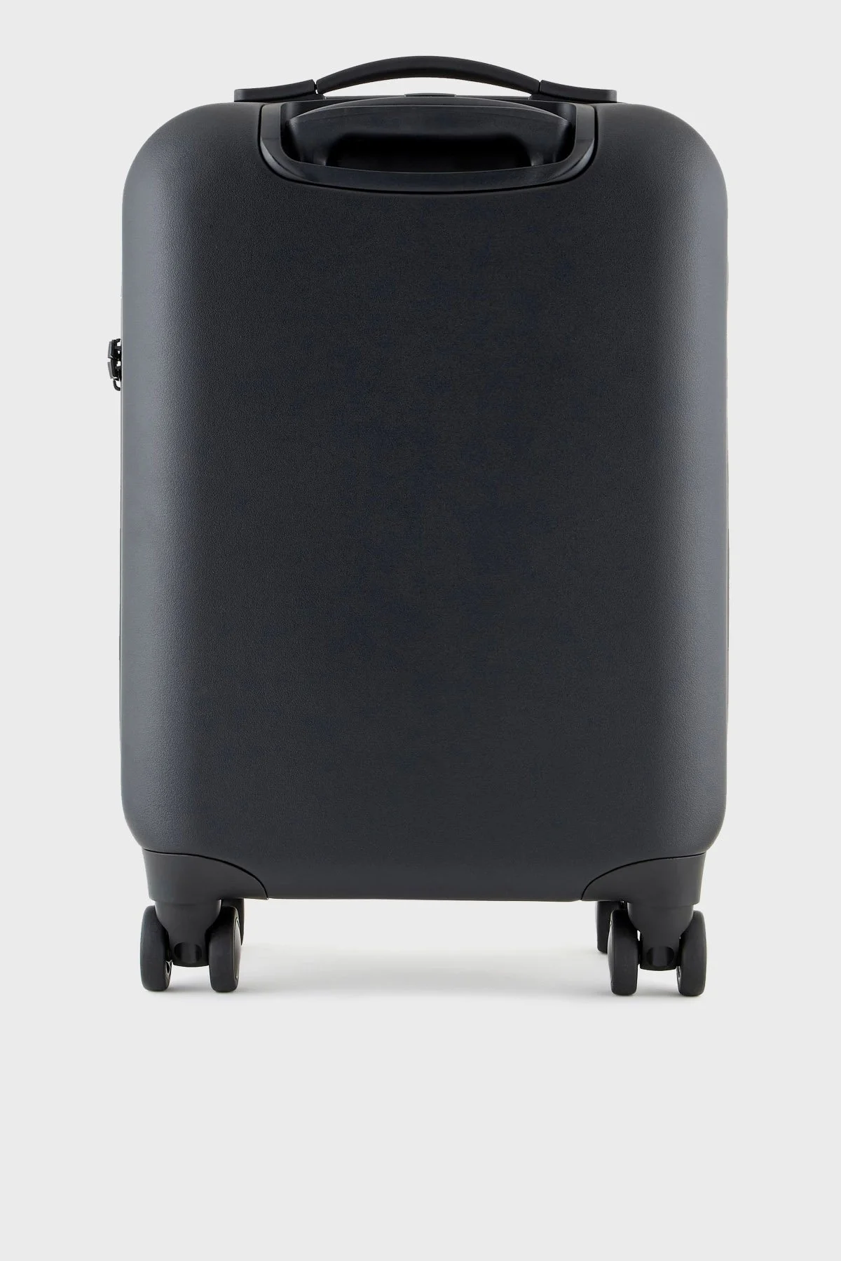 Armani Exchange 4G Kabartmalı Logolu Çift Fermuarlı Kabin Boy Erkek Valiz XM000899 AF13793 UC001 SİYAH - 3