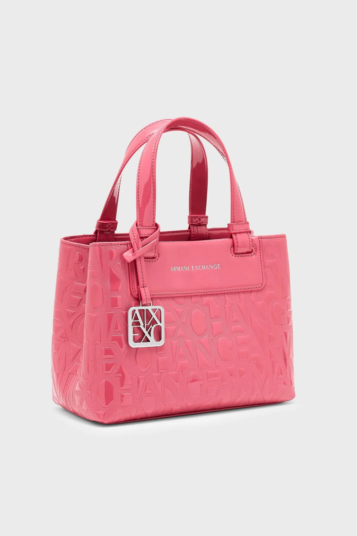 Armani Exchange 4G Logolu Çıkarılabilir Askılı Kadın Çanta XW001576 AF17290 U4235 Pembe - 3