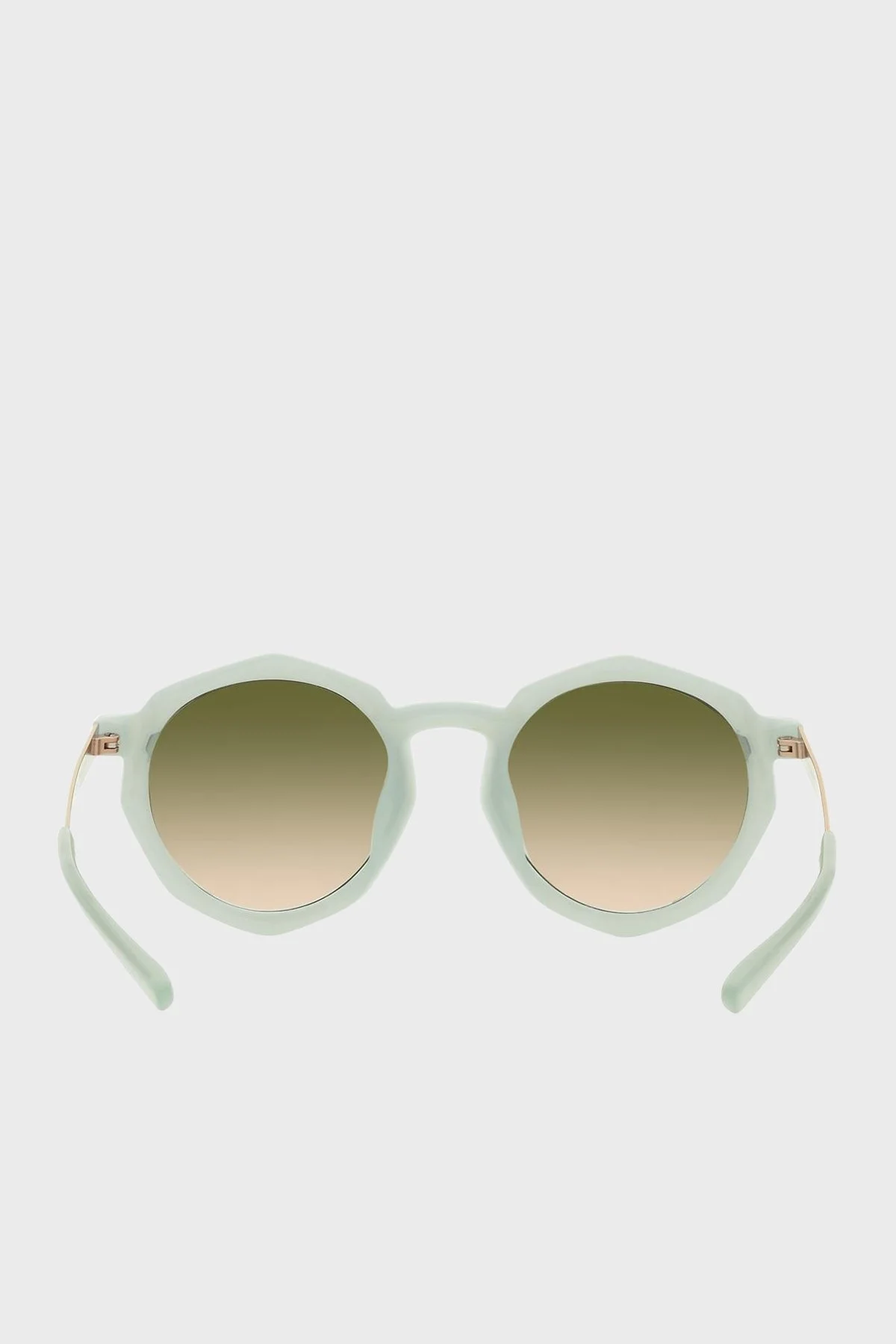 Armani Exchange Asimetrik Aynalı Güneş Bayan Gözlük 0AX4132SU 8160W0 51 Parlak Azur-Degrade Aynalı Güm - 6