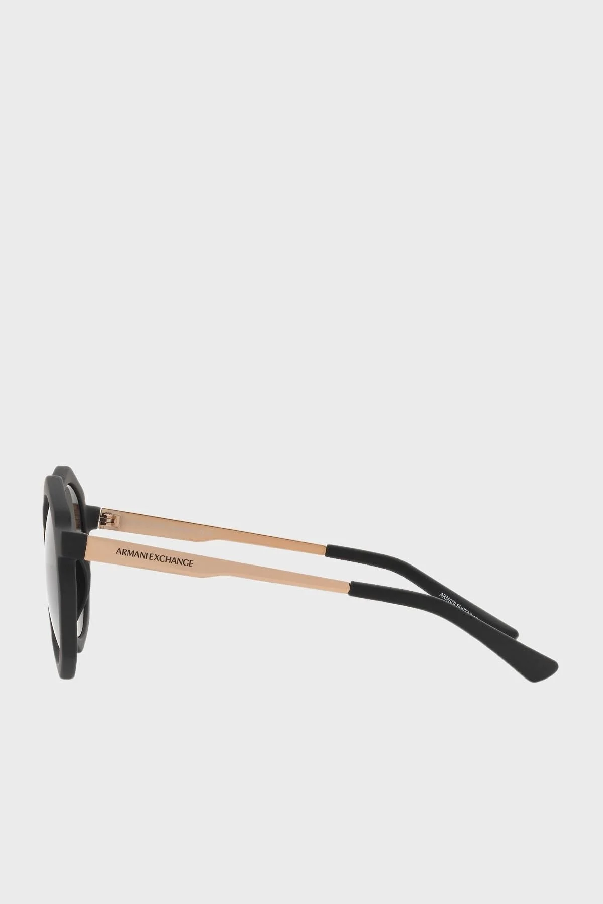 Armani Exchange Asimetrik Güneş Bayan Gözlük 0AX4132SU 815811 51 Mat Siyah-Degrade Gri - 4