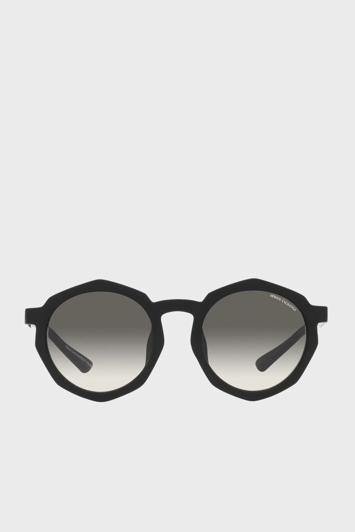 Armani Exchange Asimetrik Güneş Bayan Gözlük 0AX4132SU 815811 51 Mat Siyah-Degrade Gri - 7