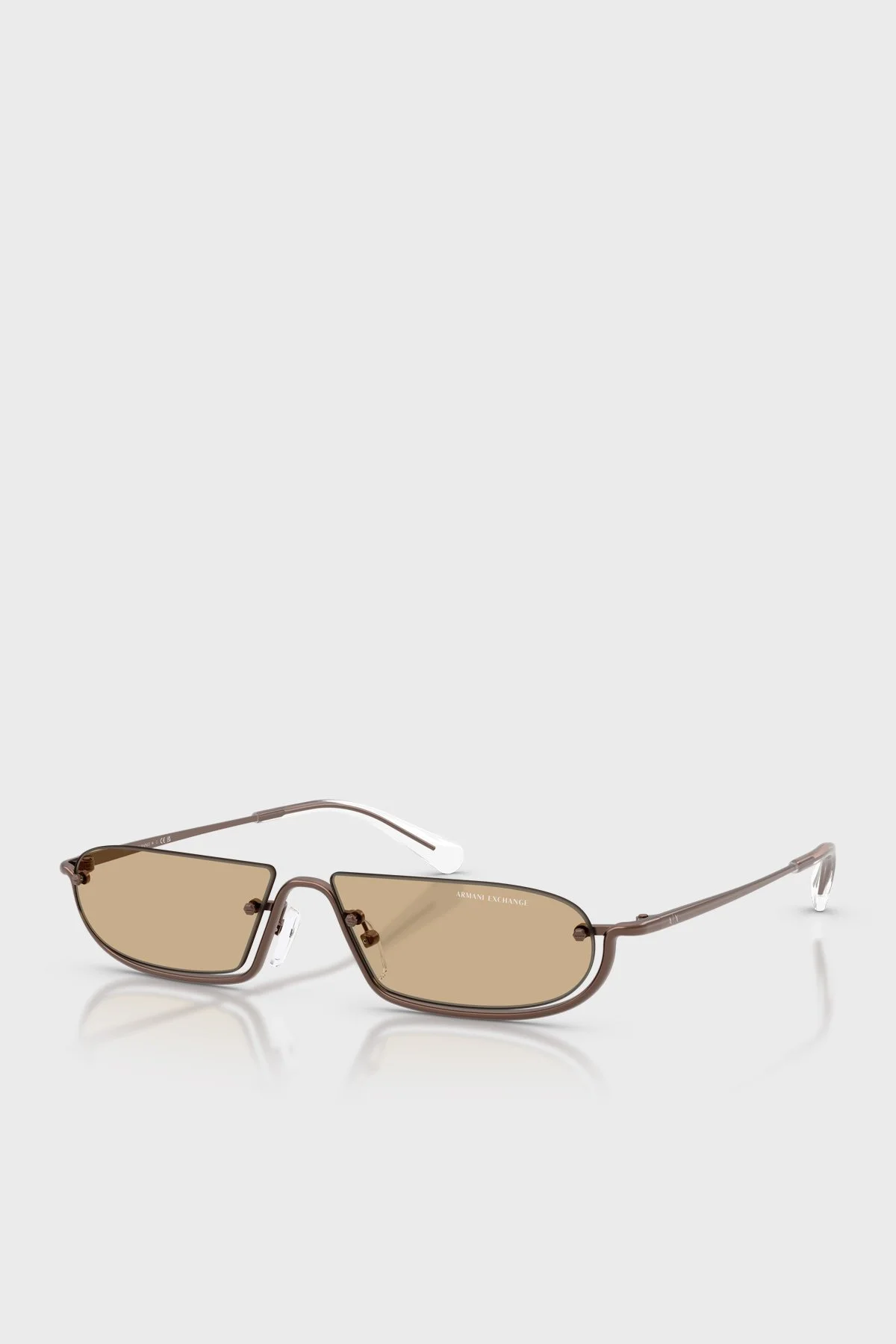 Armani Exchange Asimetrik Güneş Erkek Gözlük 0AX2058S 610673 58 Bakır - 1