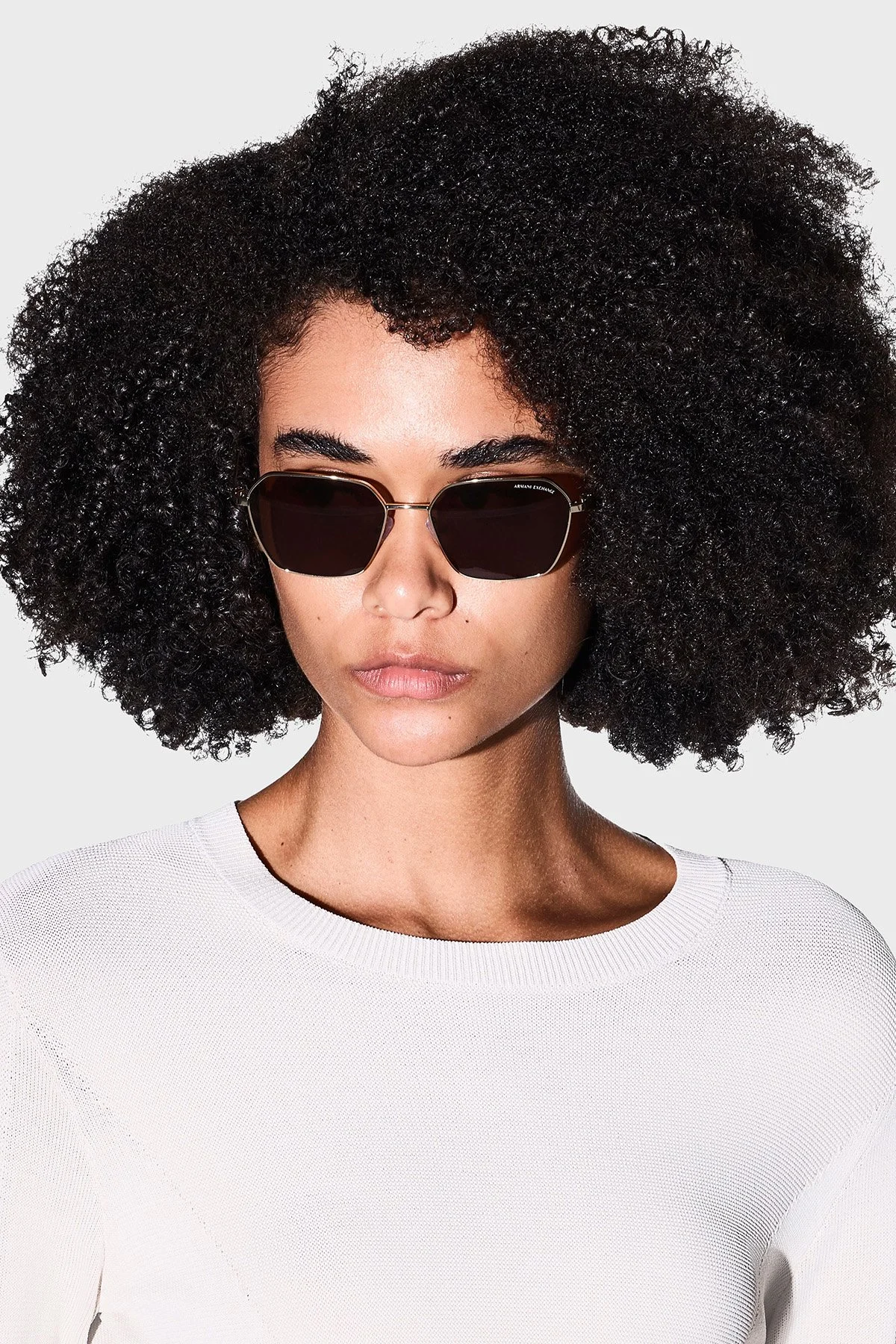 Armani Exchange Asimetrik Güneş Kadın Gözlük 0AX2062S 611013 54 Altın - 2