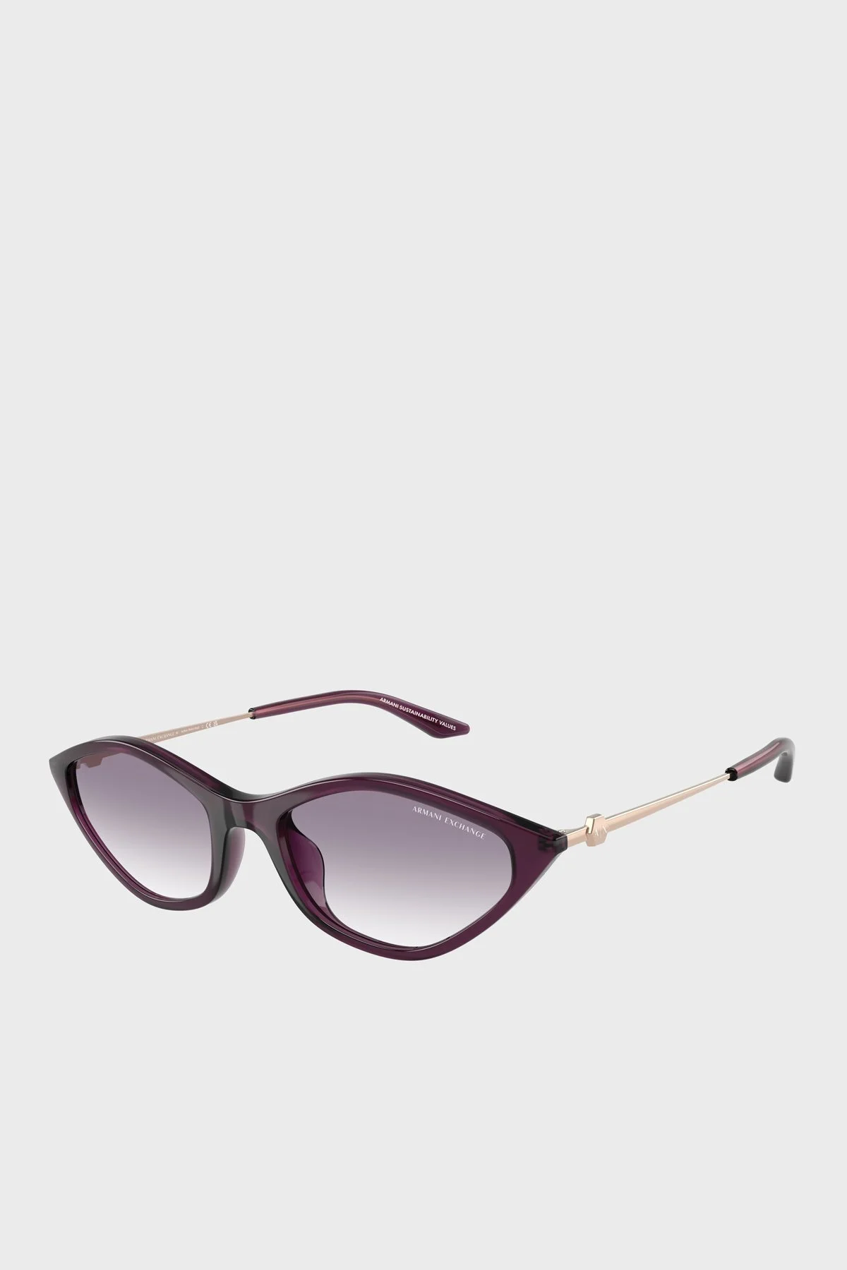 Armani Exchange Asimetrik Güneş Kadın Gözlük 0AX4152SU 836979 55 Menekşe - 1