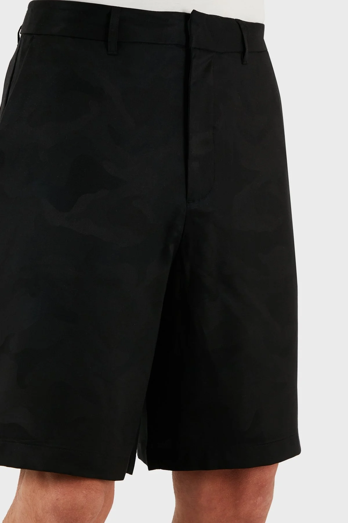 Armani Exchange Astarlı Regular Fit Normal Bel Cepli Erkek Short XM000396 AF13170 FC038 SİYAH - 9