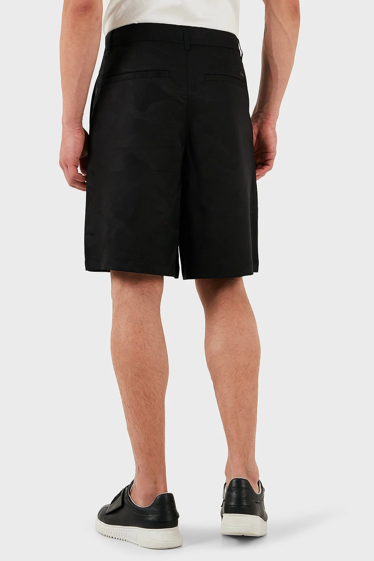 Armani Exchange Astarlı Regular Fit Normal Bel Cepli Erkek Short XM000396 AF13170 FC038 SİYAH - 10