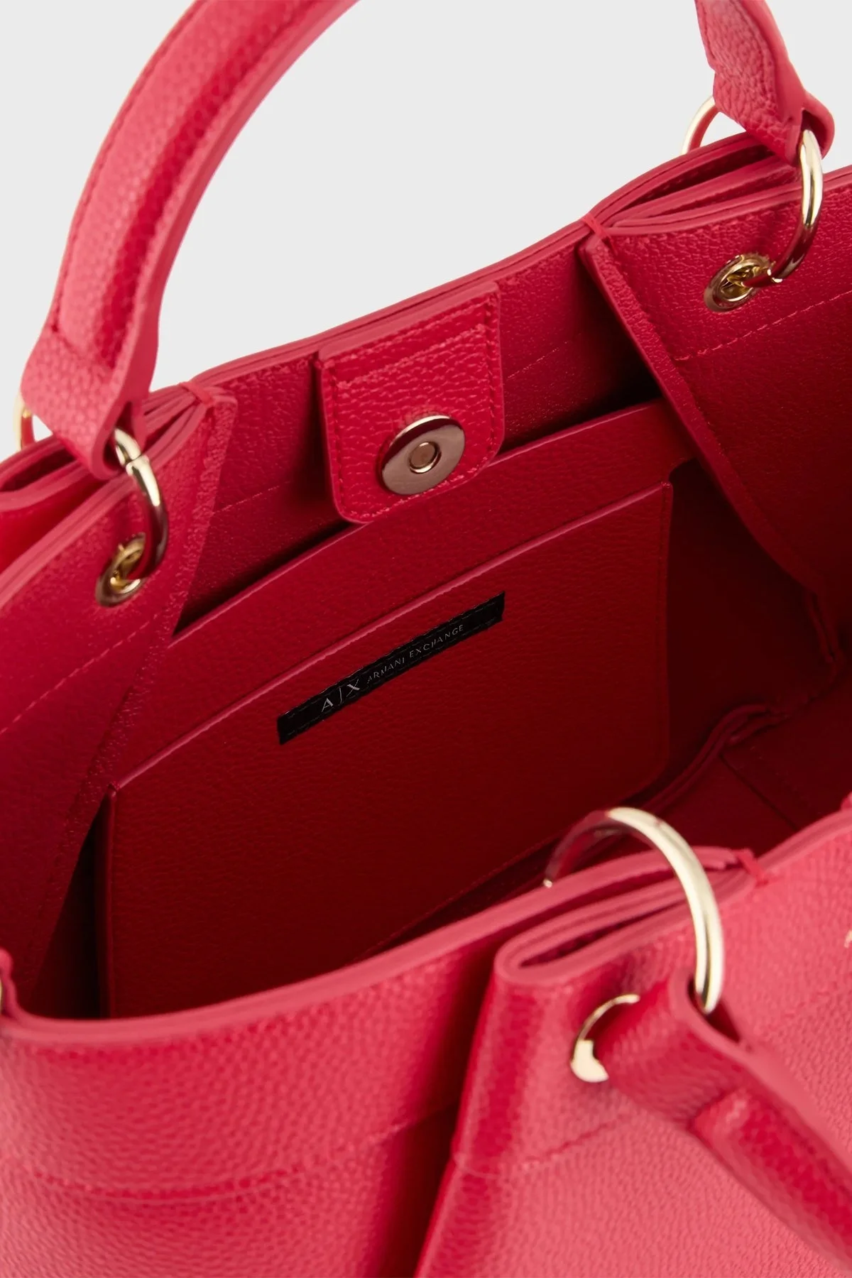 Armani Exchange Ayarlanabilir Askılı Astarsız Bayan Çanta 942911 CC783 22775 KIRMIZI - 4