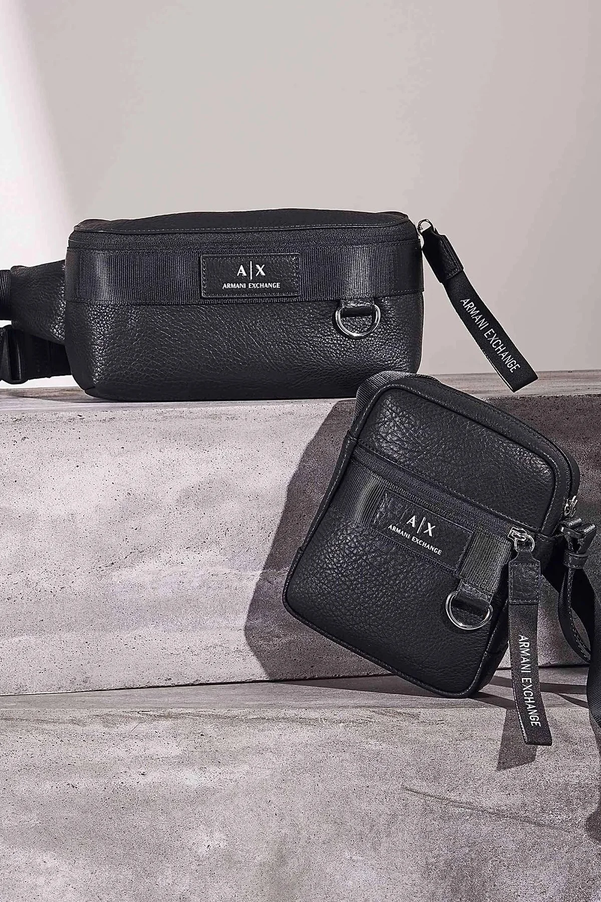 Armani Exchange Ayarlanabilir Askılı Cepli Erkek Çanta 952566 3F867 00020 SİYAH - 5