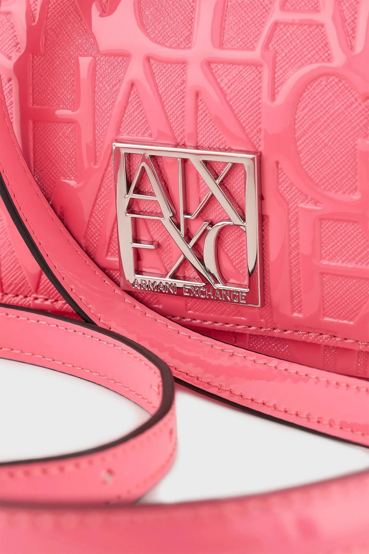 Armani Exchange Ayarlanabilir Çapraz Askılı Bayan Çanta 942734 CC794 09677 PEMBE - 4